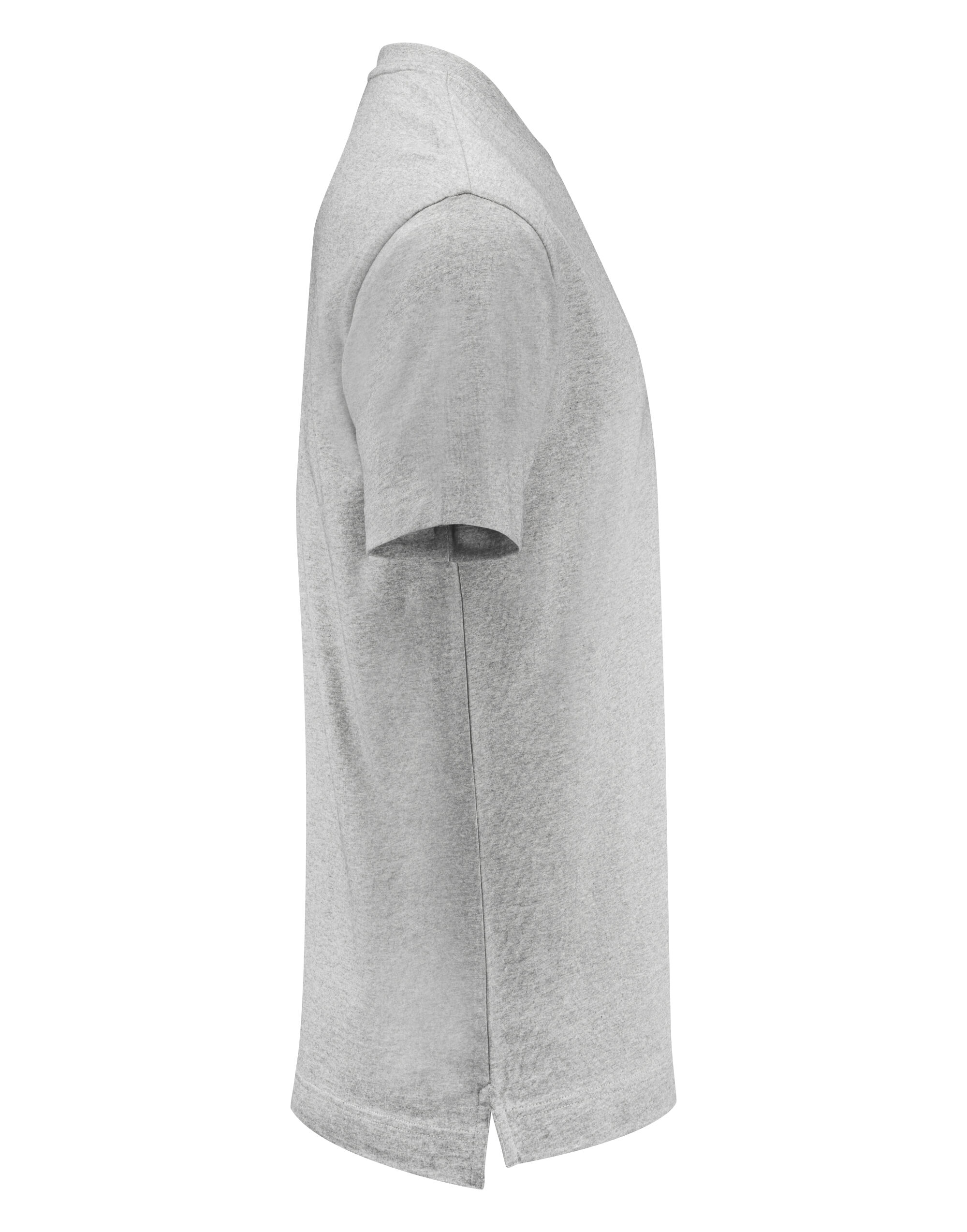HAR2134019 Grey Melange Devons Pocket Unisex T-Shirt