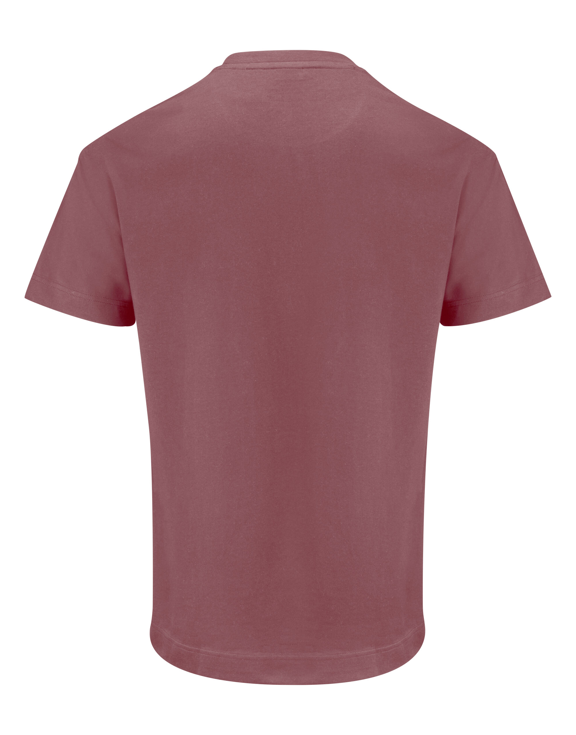 HAR2134019 Devons Pocket Unisex T-Shirt Dusty Red