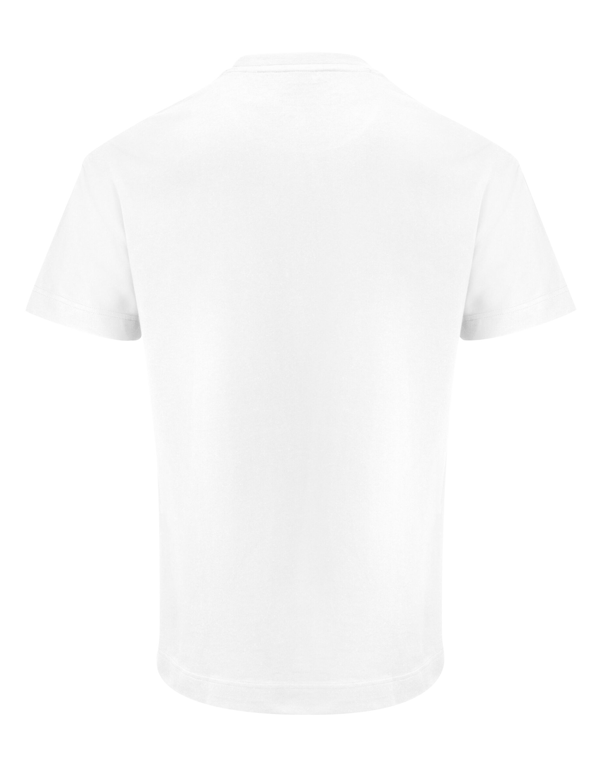 HAR2134019 Devons Pocket Unisex T-Shirt White