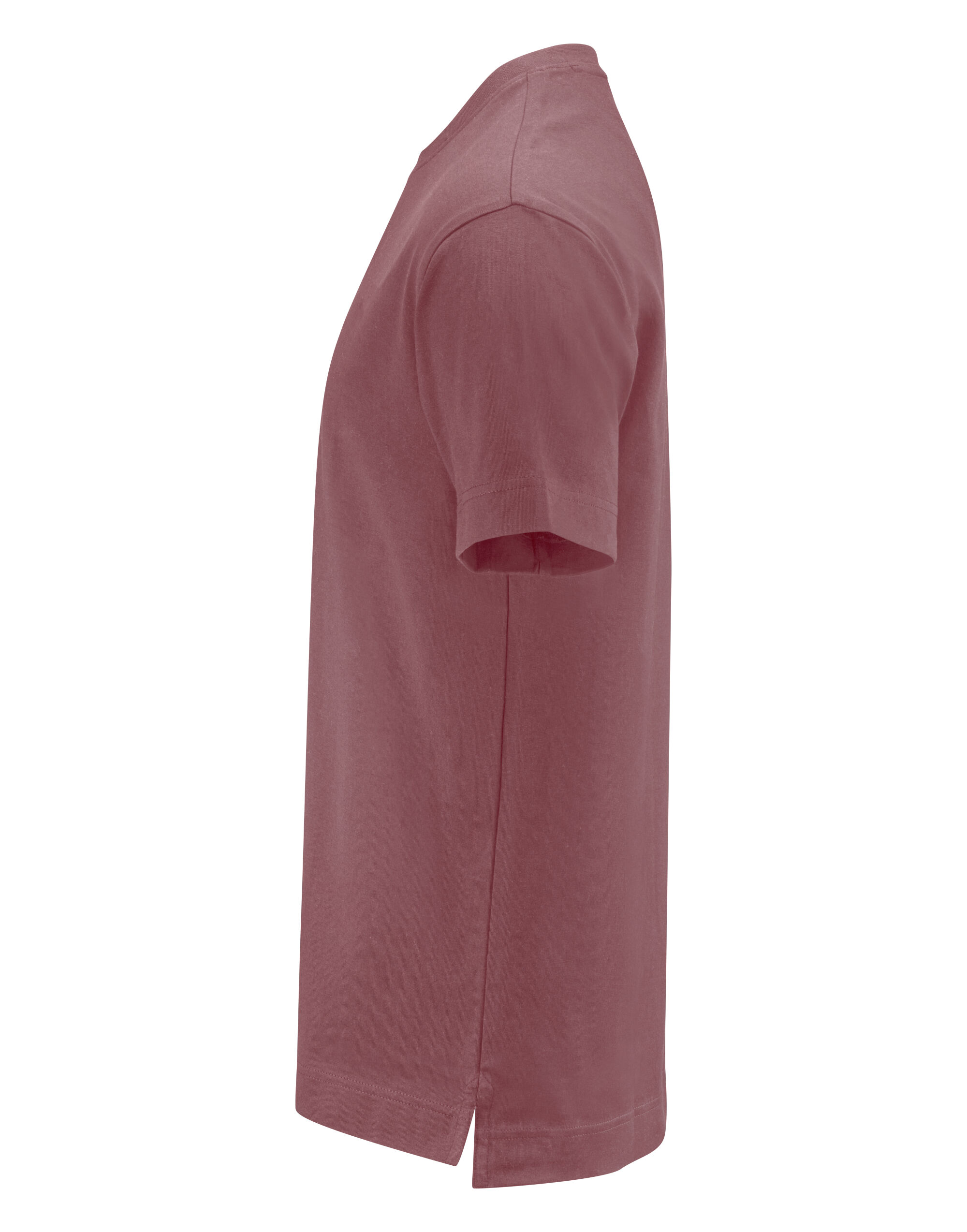 HAR2134019 Devons Pocket Unisex T-Shirt Dusty Red