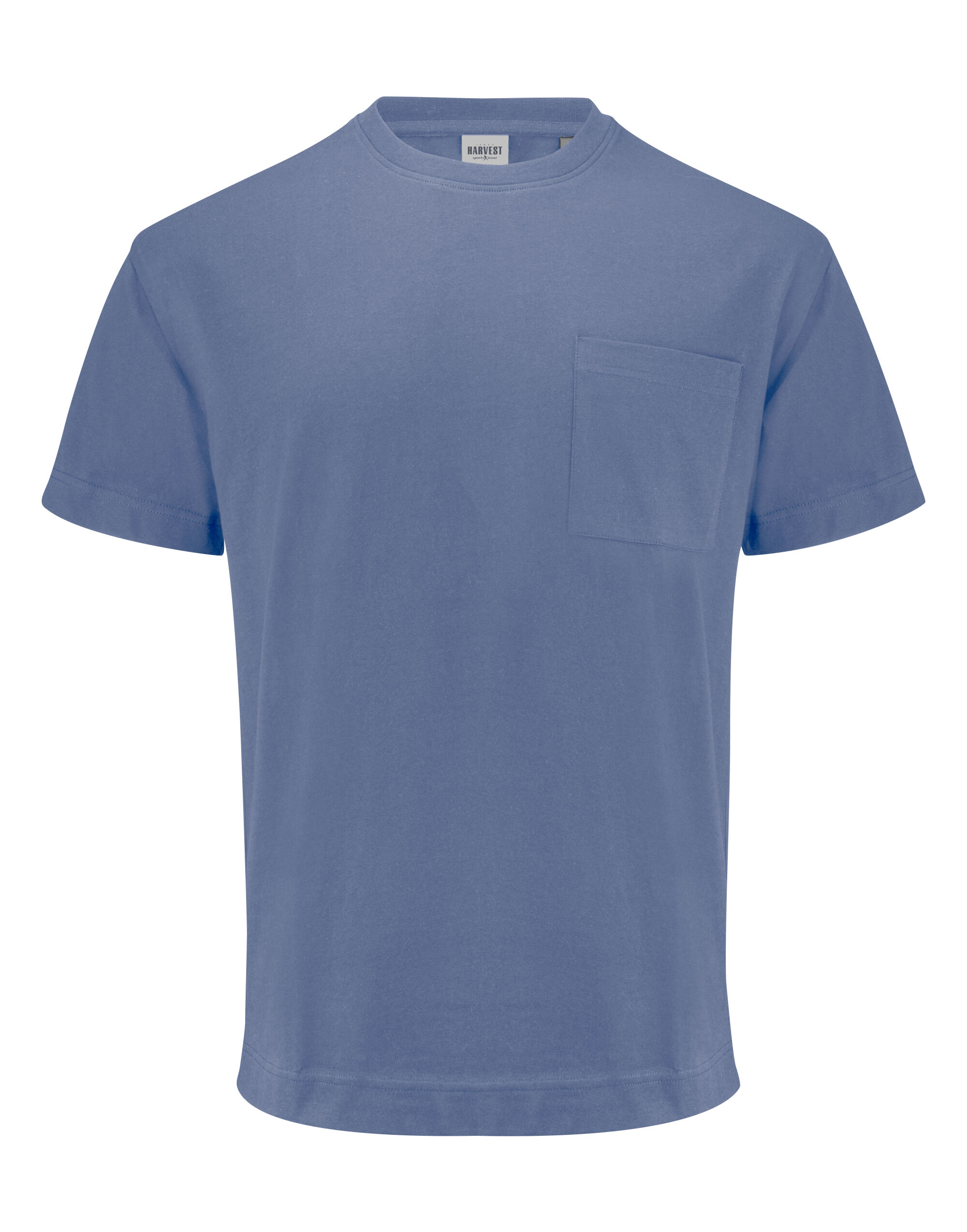 HAR2134019 Devons Pocket Unisex T-Shirt Summer Blue HAR2134019 Devons Pocket Unisex T-Shirt Summer Blue