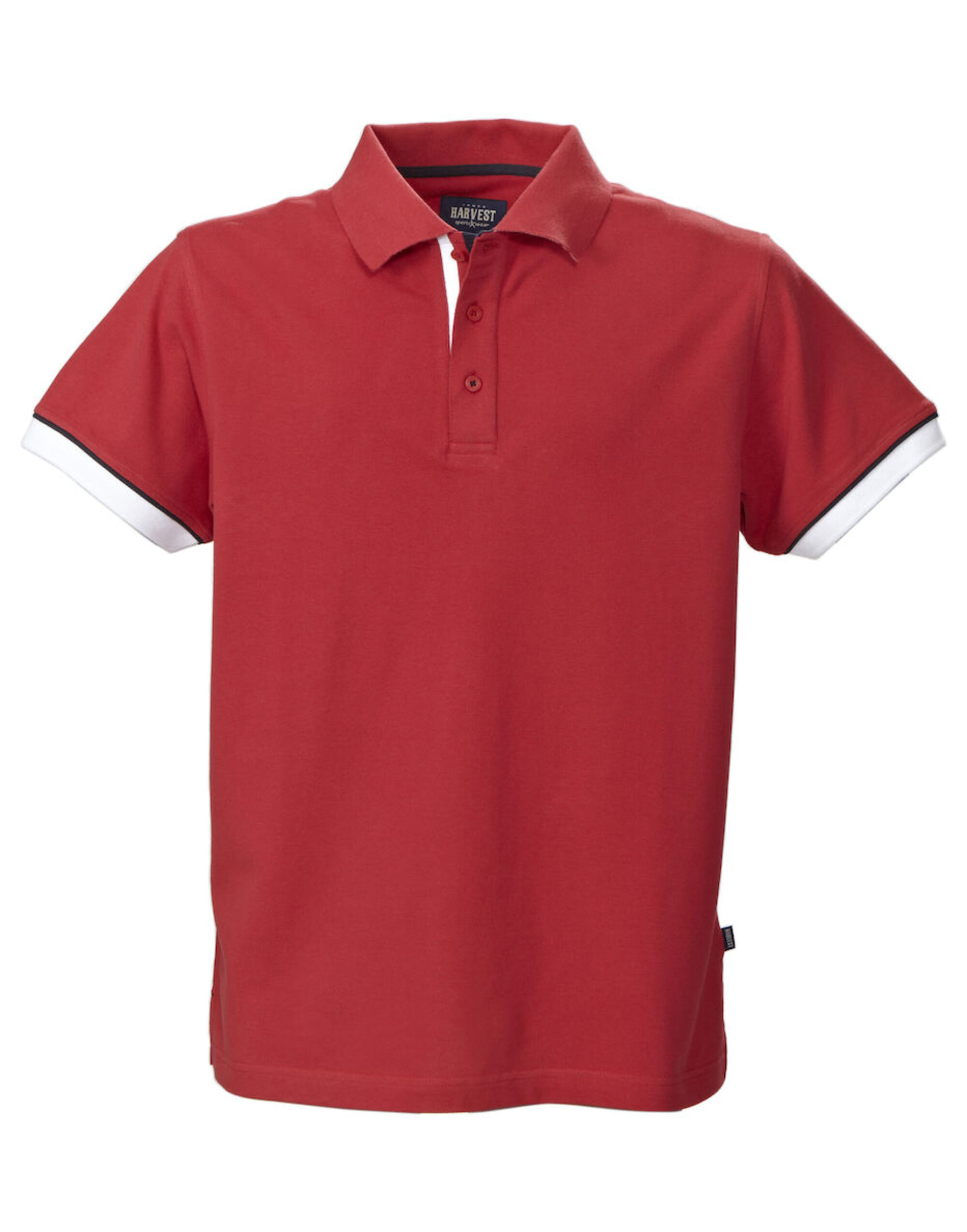 HAR2135023 Anderson Pique Polo Red