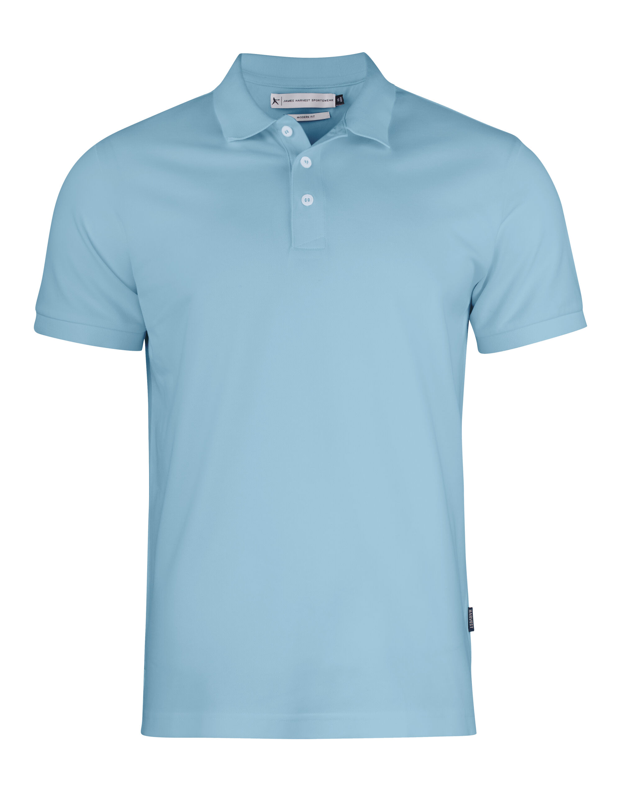 HAR2135034 Light Turquoise Sunset Modern Polo