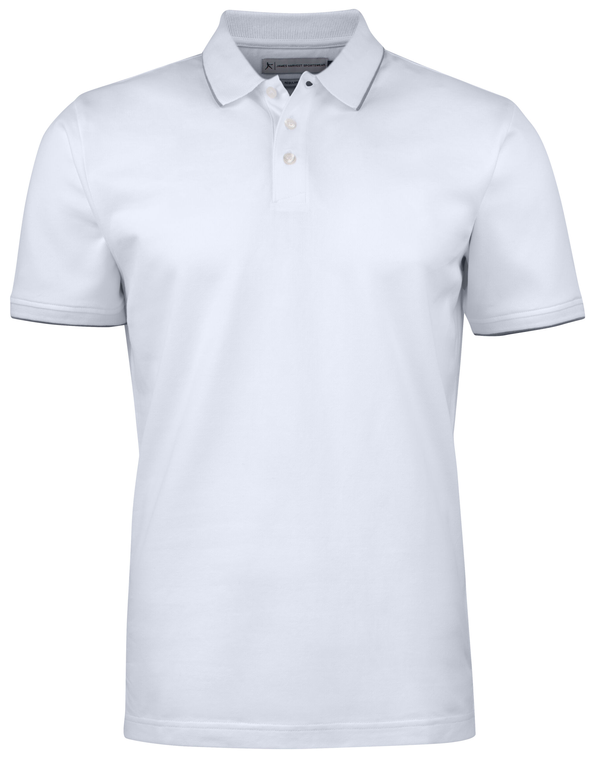 HAR2135035 Greenville Regular Polo Shirt White