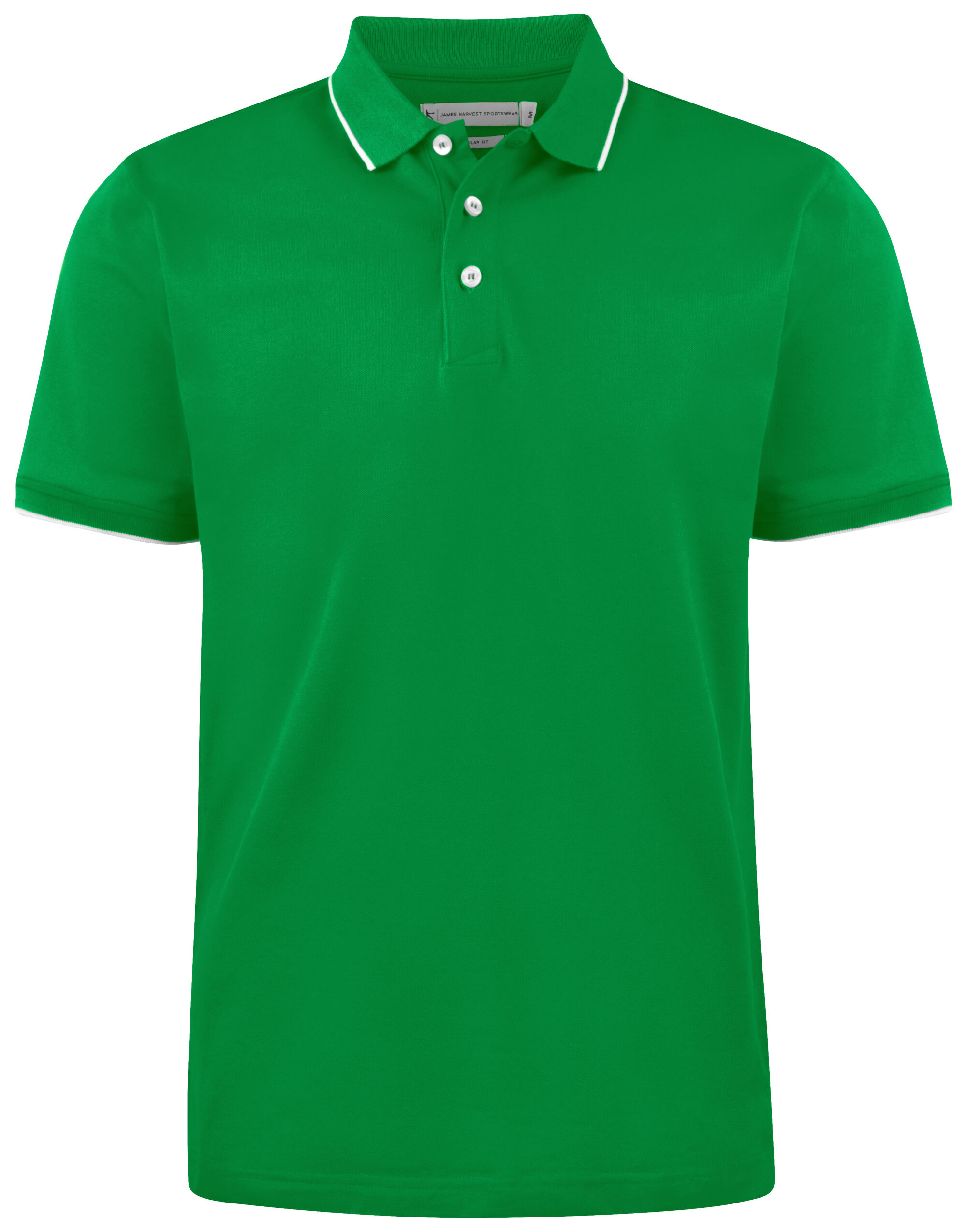 HAR2135035 Greenville Regular Polo Shirt Sport Green