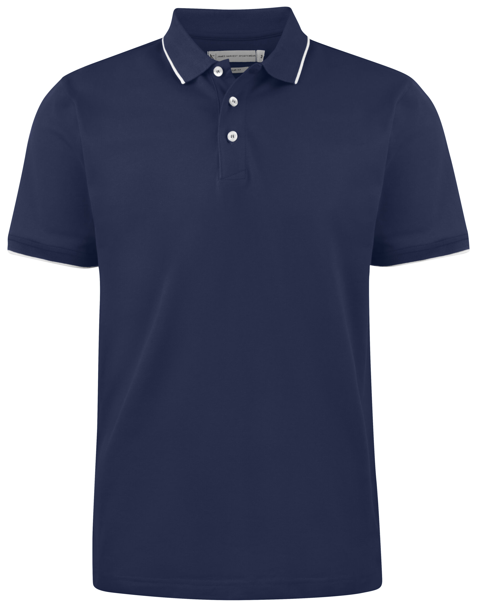 HAR2135035 Navy Greenville Regular Polo Shirt
