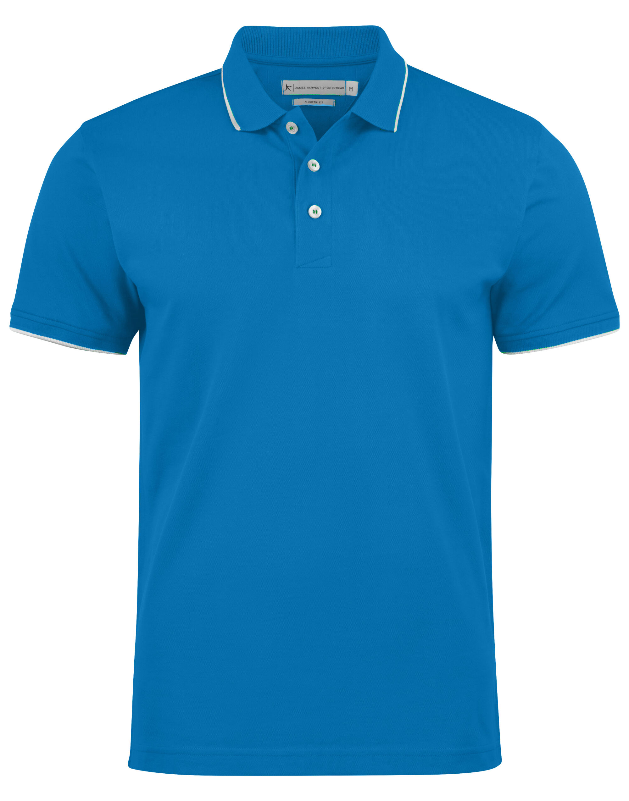 HAR2135036 Greenville Modern Polo Bright Blue HAR2135036 Greenville Modern Polo Bright Blue