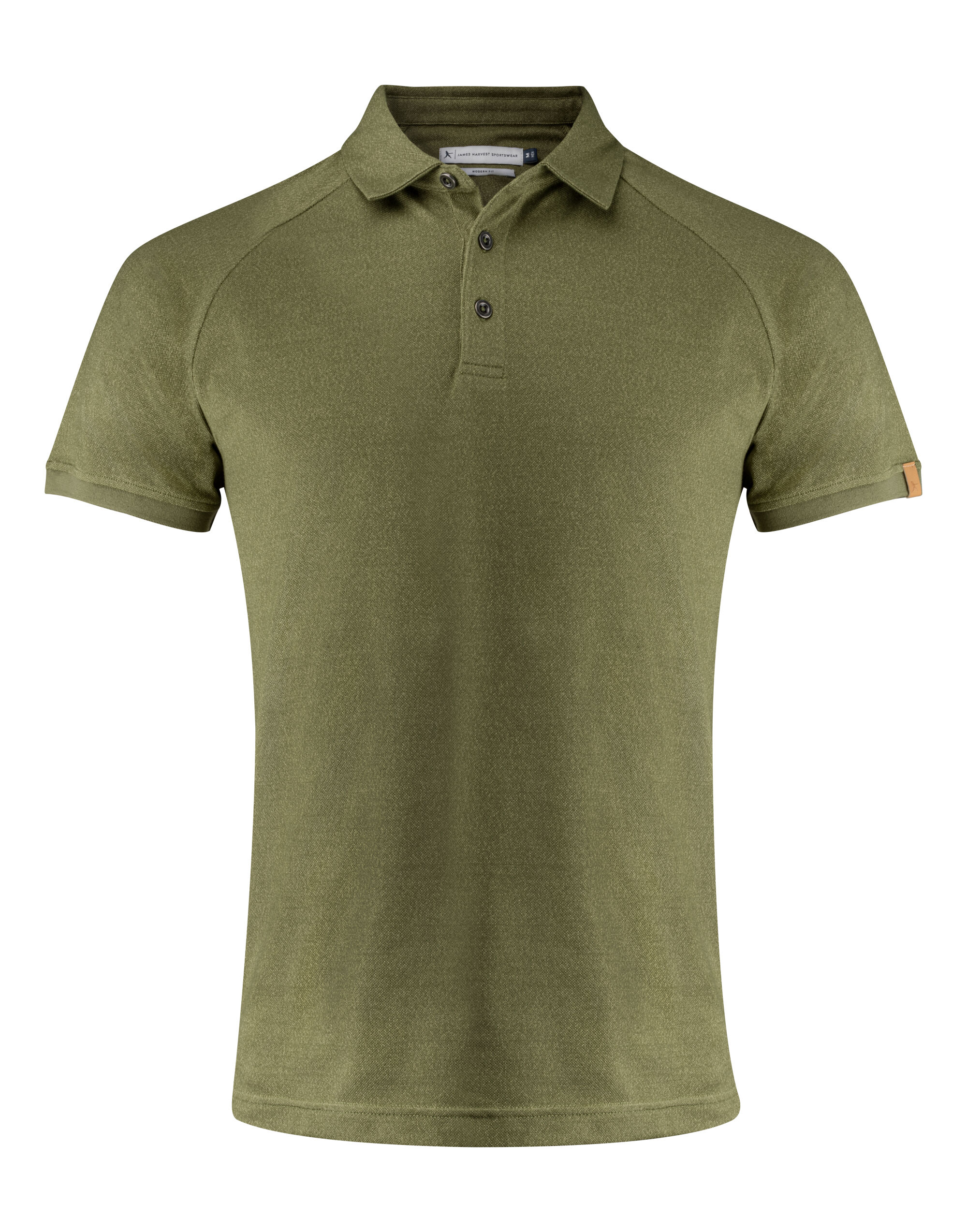 HAR2135038 Moss Green Brookings Modern Polo Shirt HAR2135038 Moss Green Brookings Modern Polo Shirt