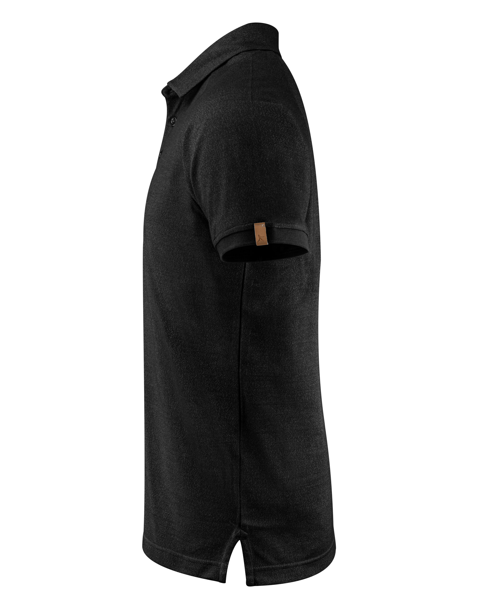 HAR2135038 Brookings Modern Polo Shirt Black