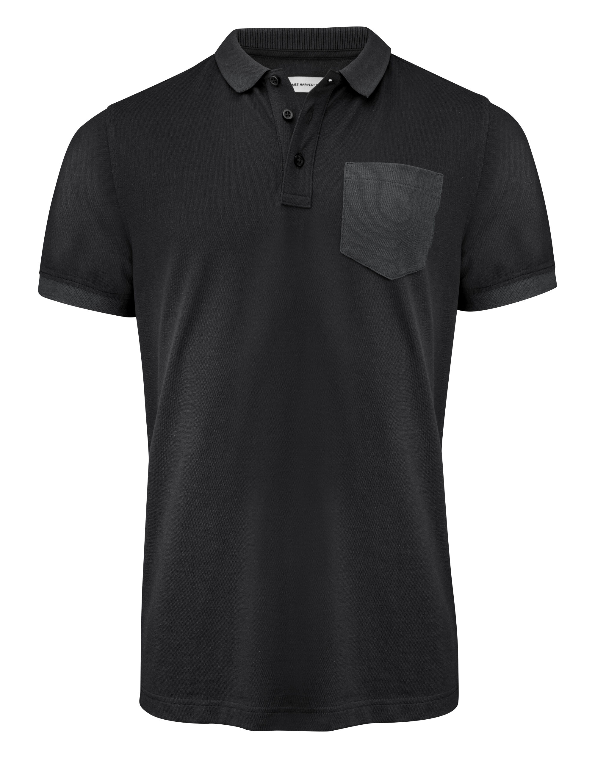 HAR2135040 Black Pinedale Piqué Polo
