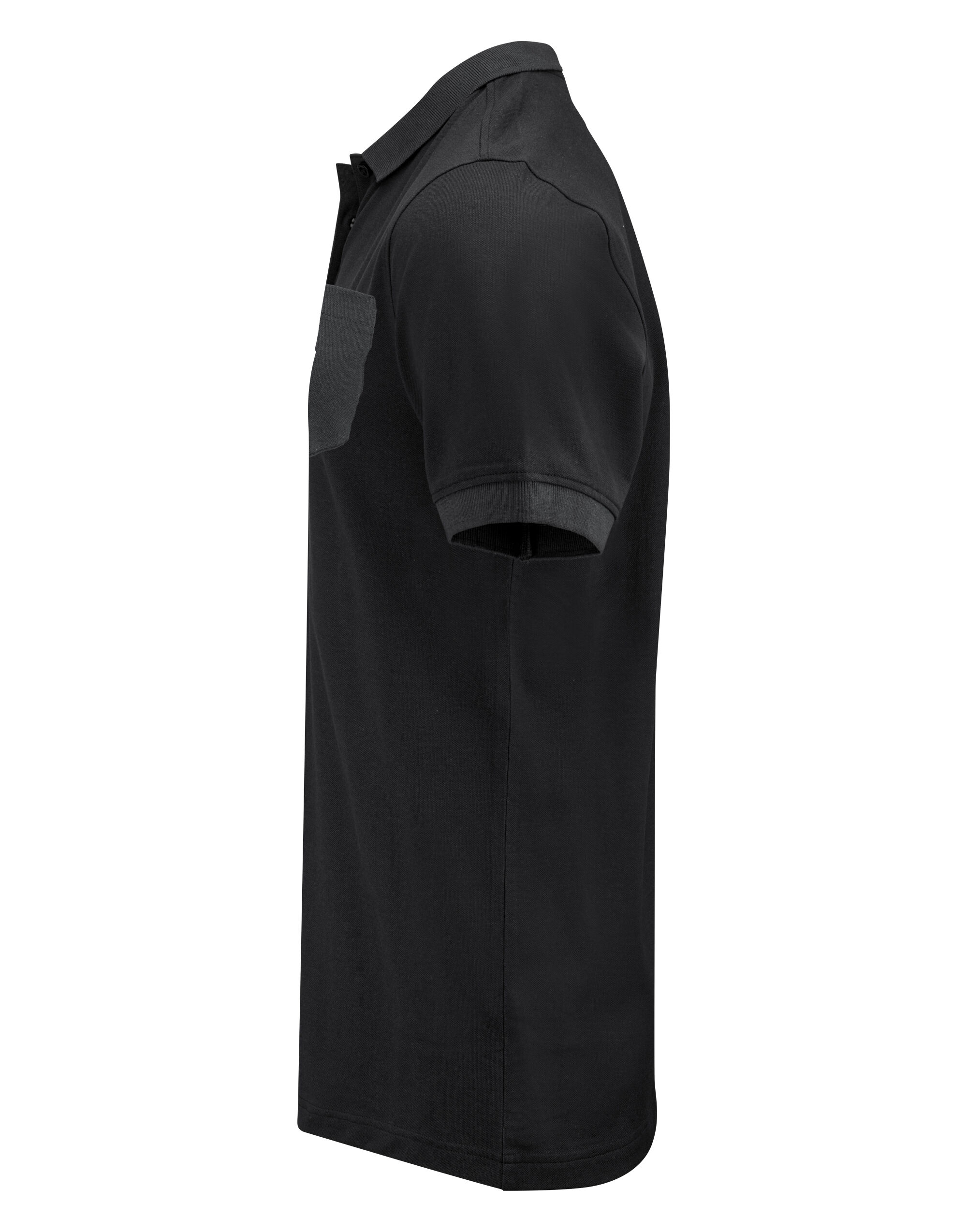 HAR2135040 Black Pinedale Piqué Polo