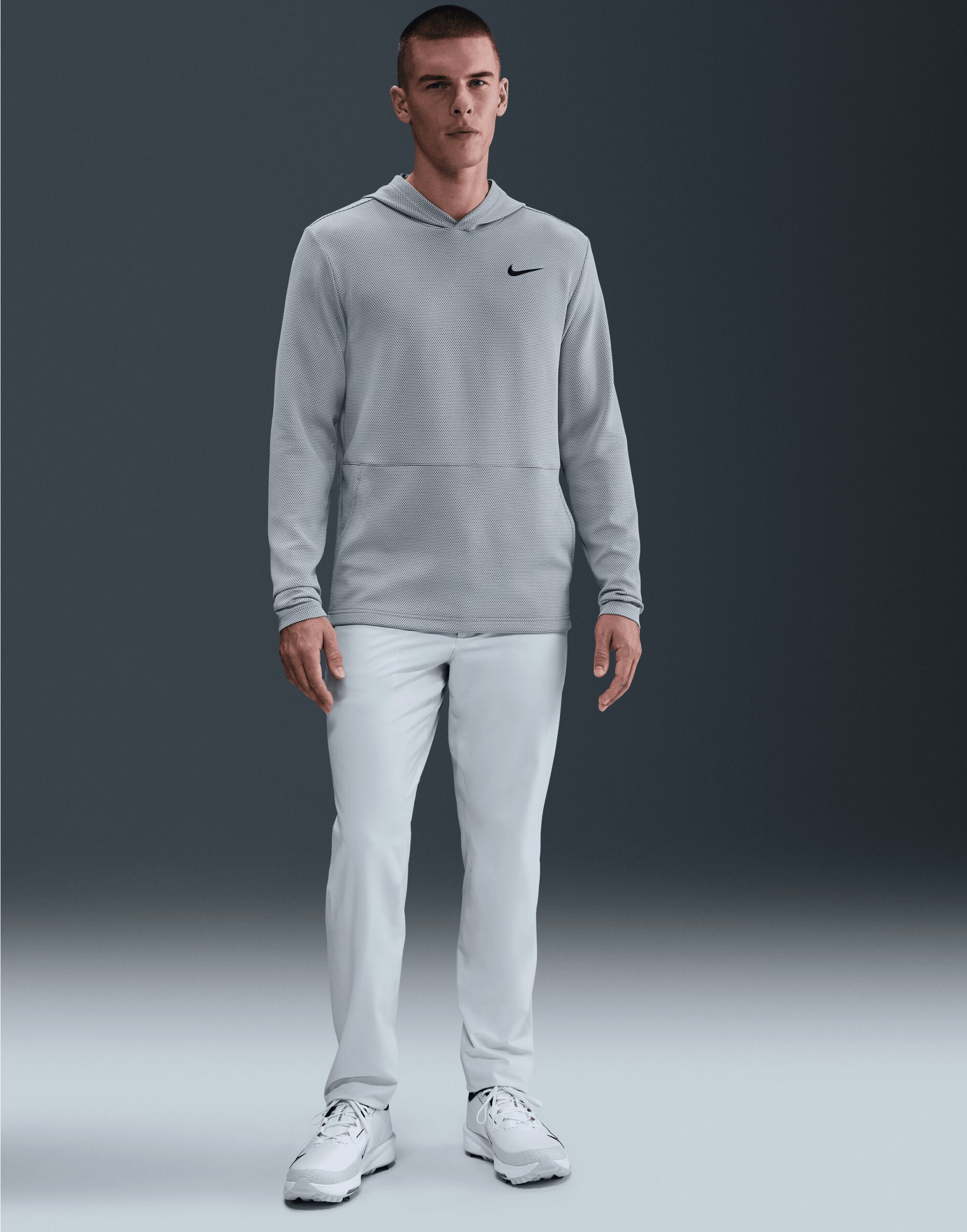 HM5645 Dri-FIT Therma Flex Hoody Wolf Grey/Black/Black