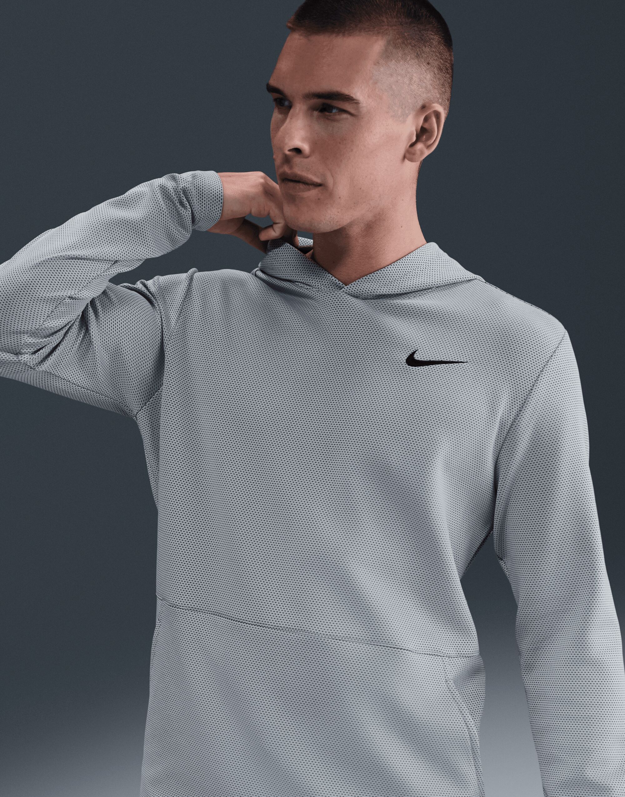 HM5645 Dri-FIT Therma Flex Hoody Wolf Grey/Black/Black