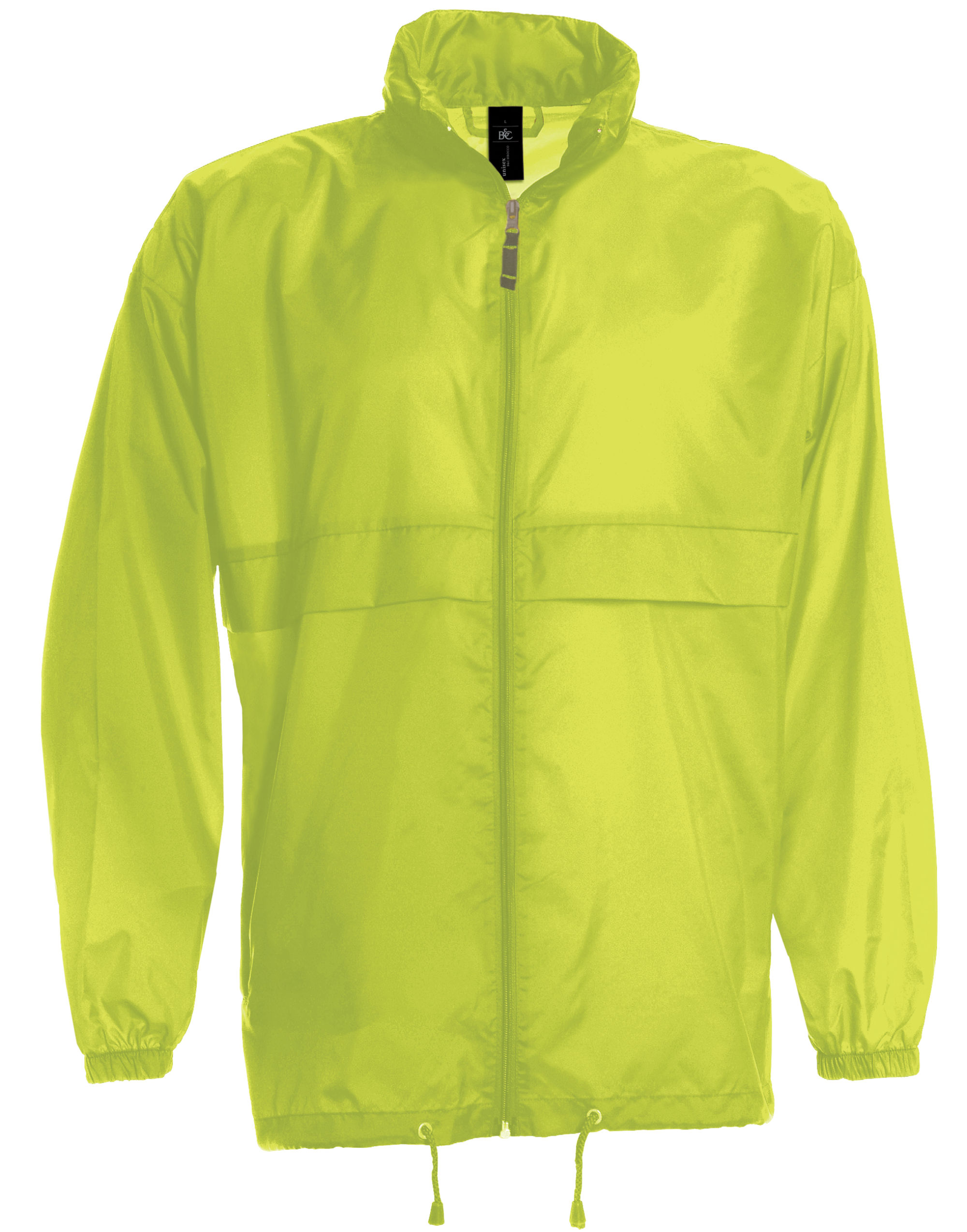 JU800 Men’s Sirocco Windbreaker Jacket Ultra Yellow