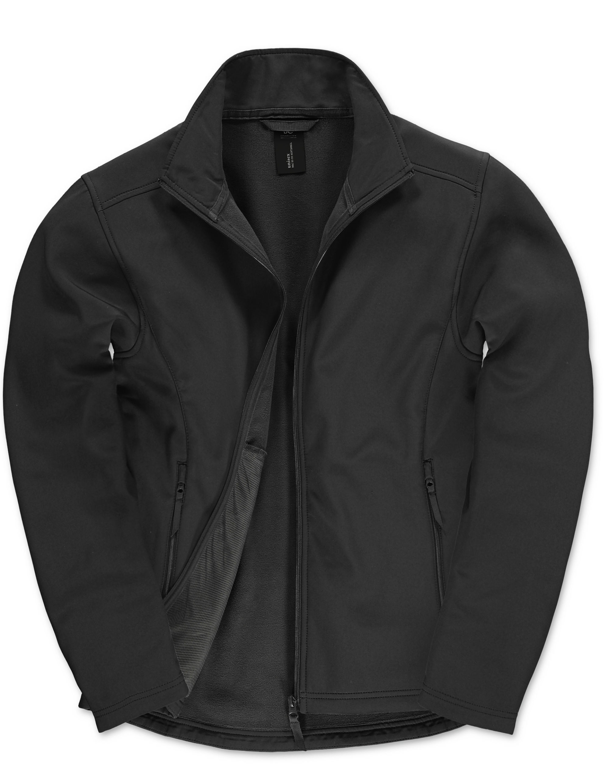JUI62 Black ID.701 2-Layer Softshell Jacket