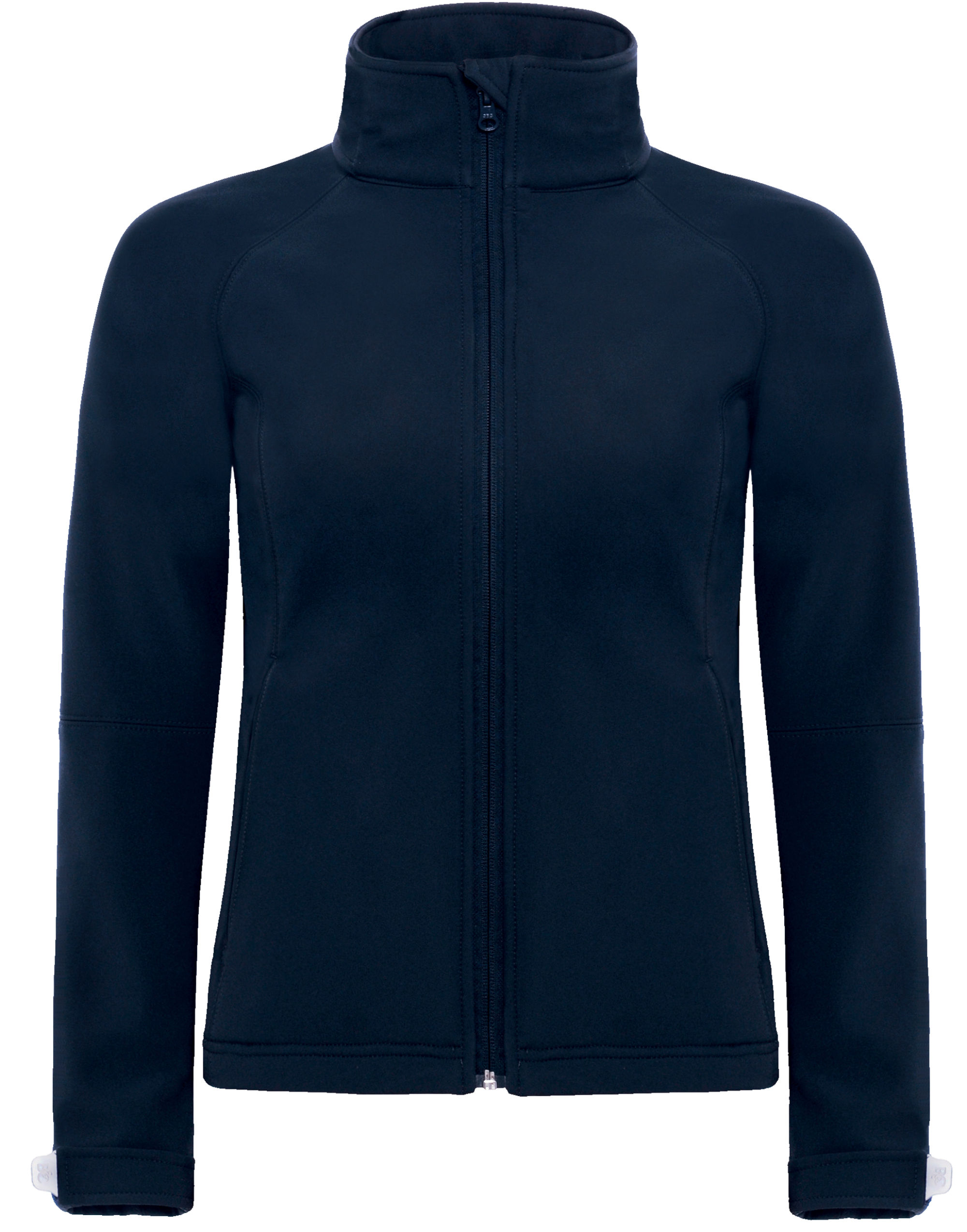 JW937 Women’s Hooded 3-Layer Softshell Navy