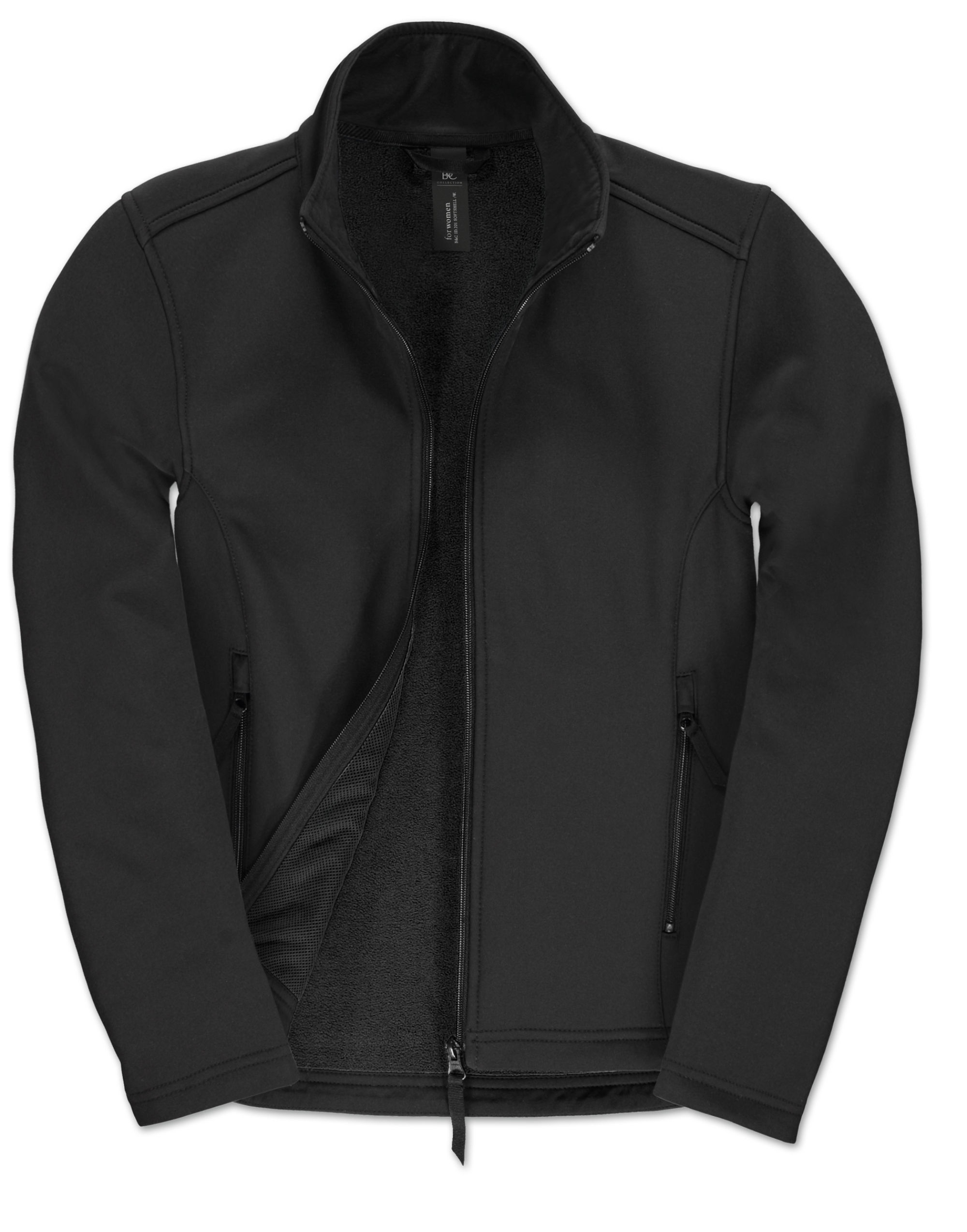 JWI63 Black Women’s ID.701 2-Layer Softshell Jacket JWI63 Black Women’s ID.701 2-Layer Softshell Jacket