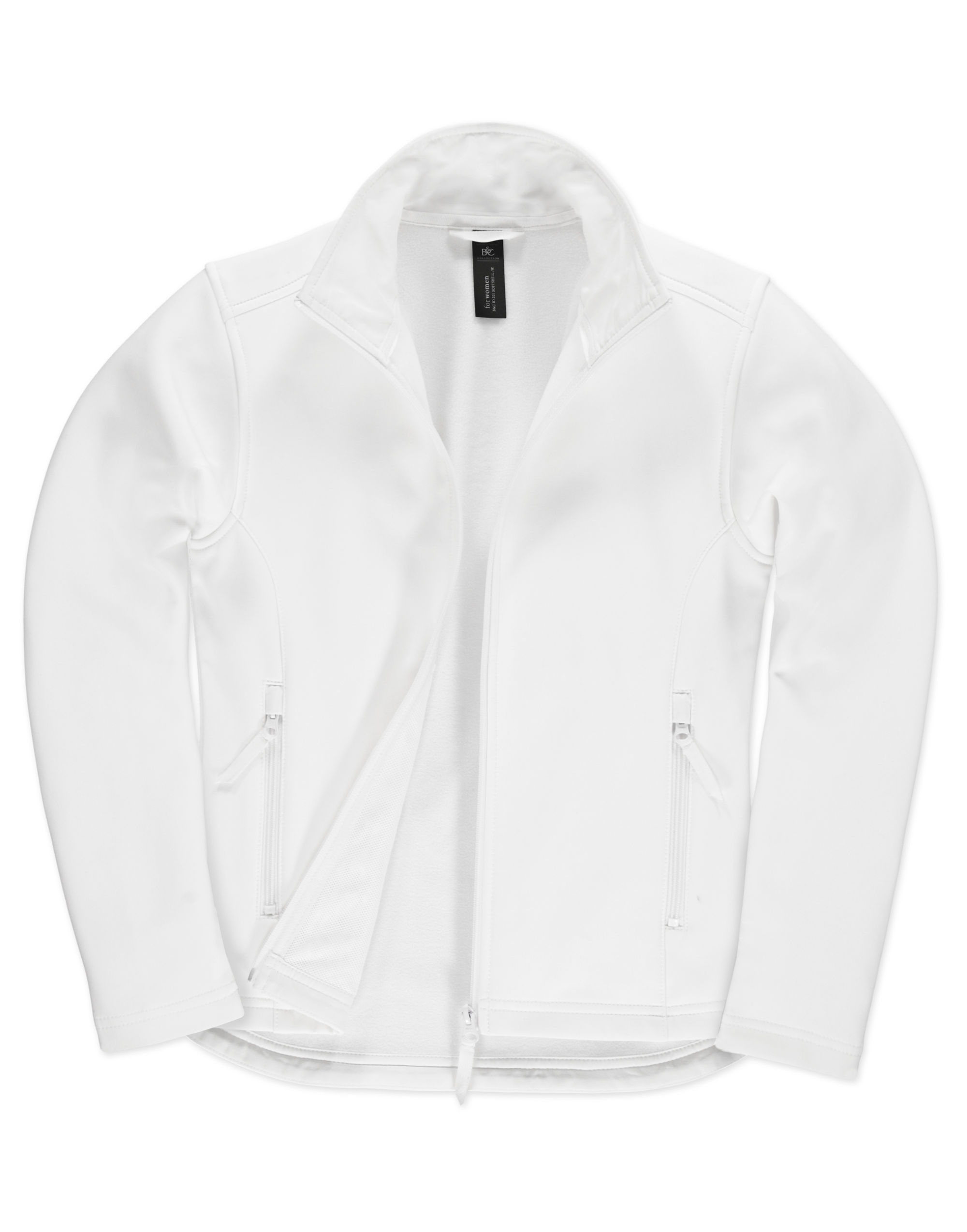 JWI63 White Women’s ID.701 2-Layer Softshell Jacket JWI63 White Women’s ID.701 2-Layer Softshell Jacket