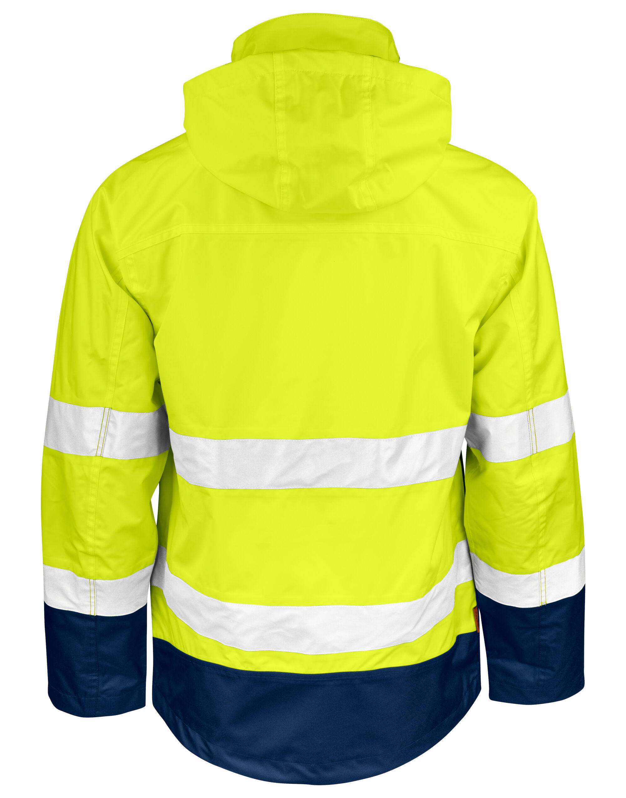 JM1283 Shell Jacket Hi-Vis Yellow/Navy