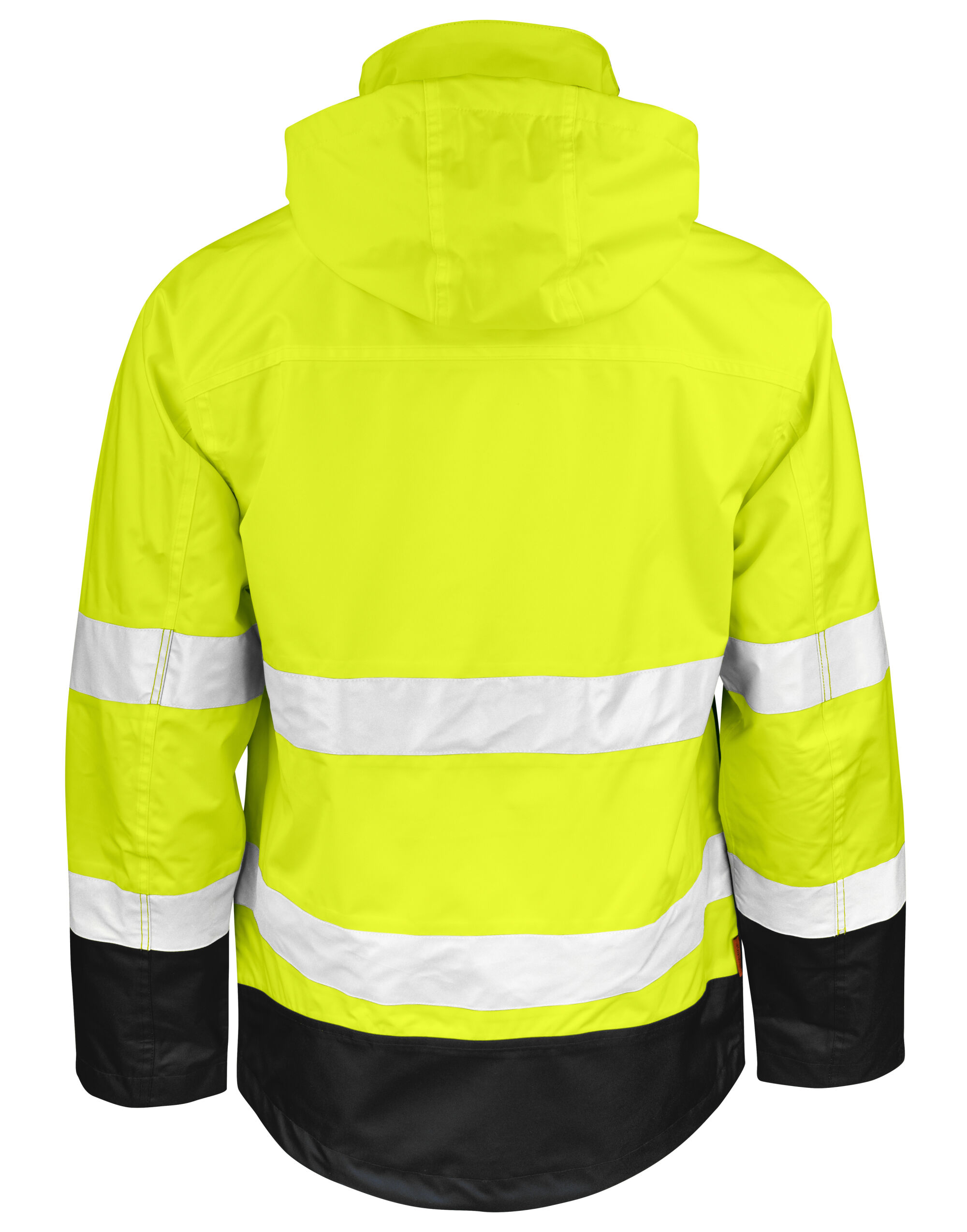JM1283 Shell Jacket Hi-Vis Yellow/Black