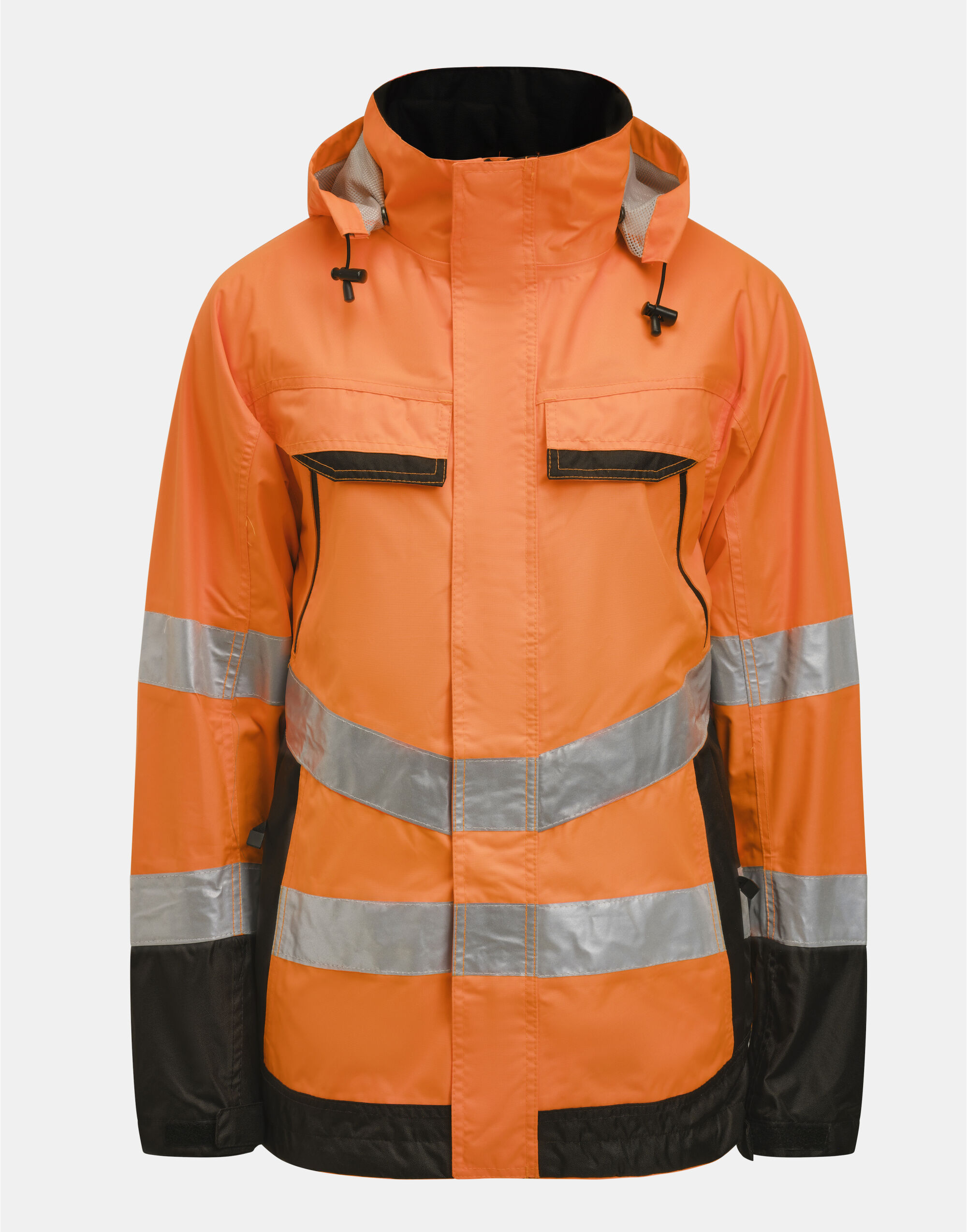 JM1283 Shell Jacket Hi-Vis Orange/Black JM1283 Shell Jacket Hi-Vis Orange/Black