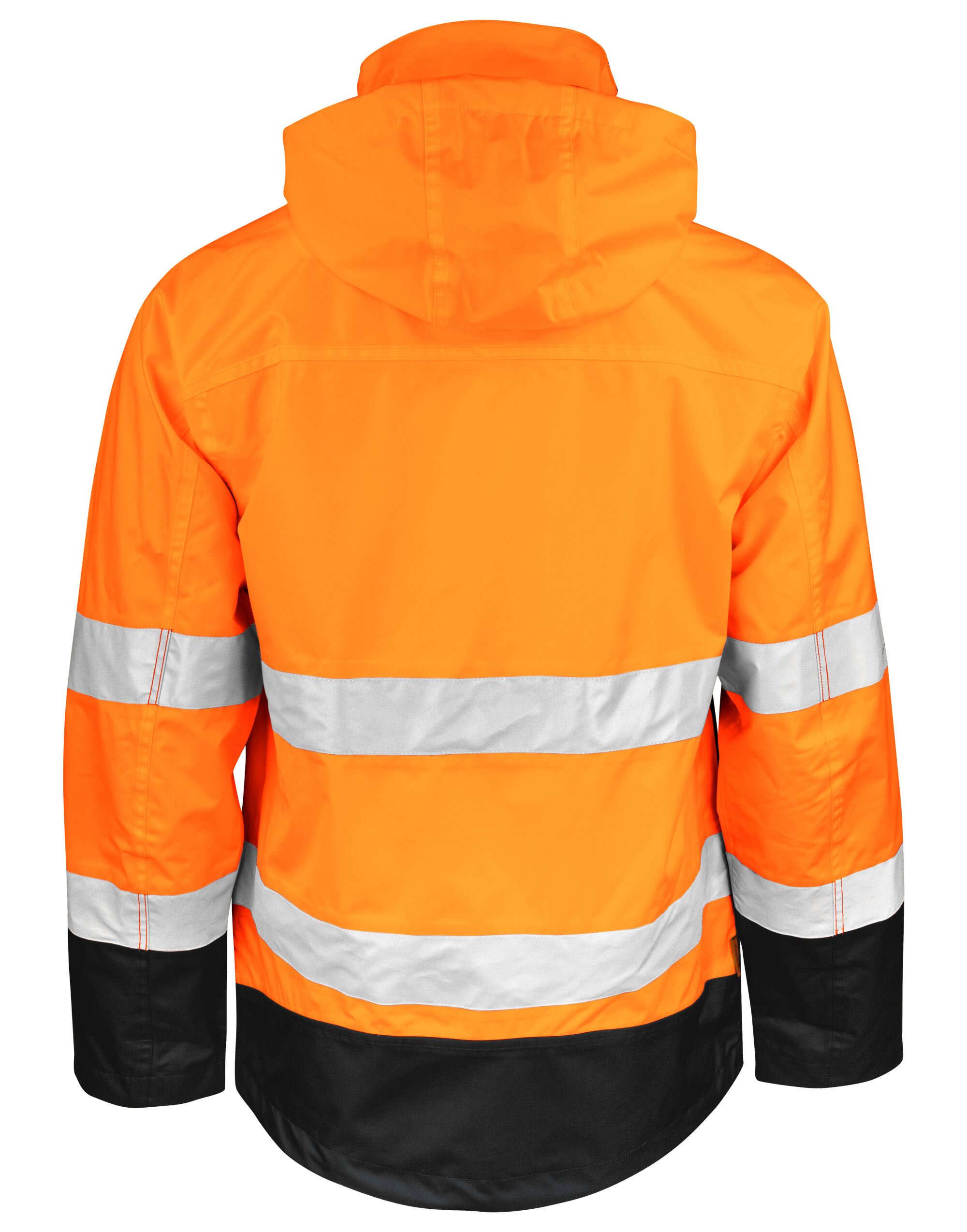 JM1283 Shell Jacket Hi-Vis Orange/Black