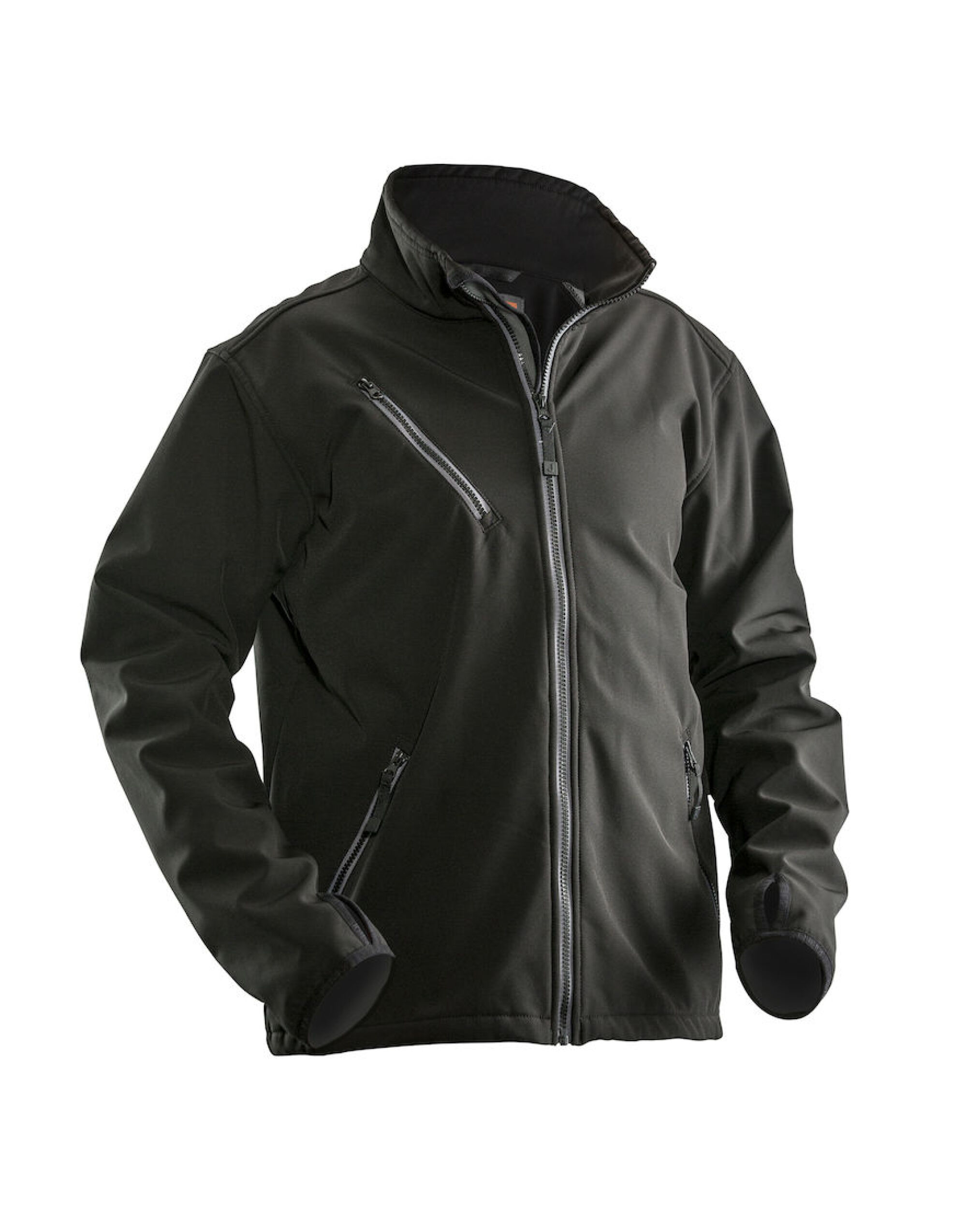 JM1201 Black Softshell Jacket