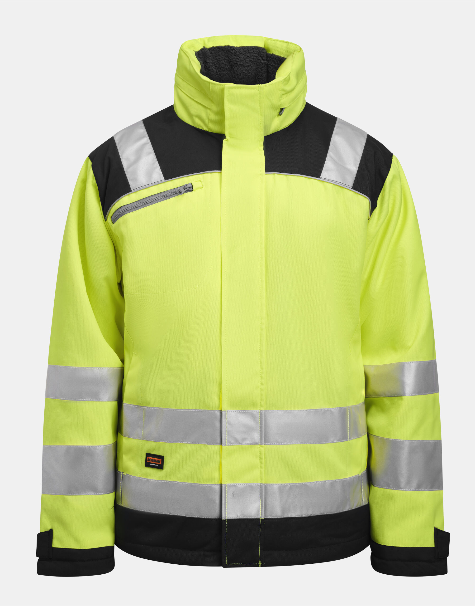 JM1347 Winter Jacket Star Hi-Vis Yellow/Navy JM1347 Winter Jacket Star Hi-Vis Yellow/Navy