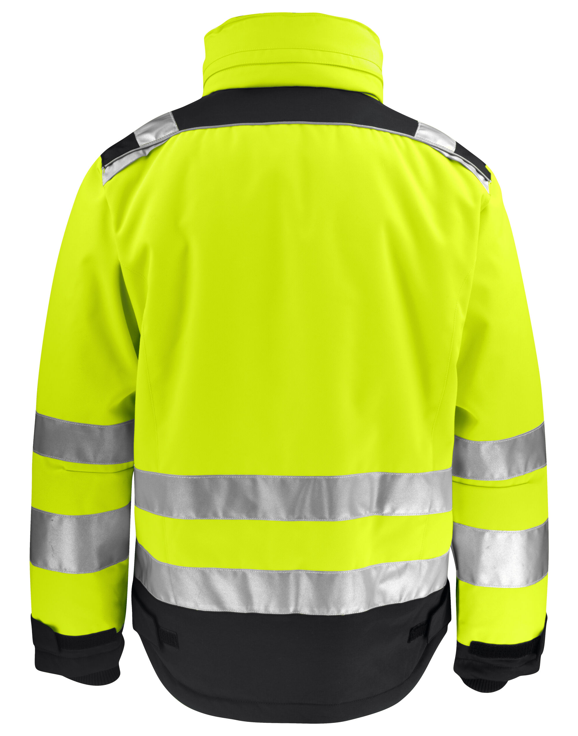 JM1347 Winter Jacket Star Hi-Vis Yellow/Black