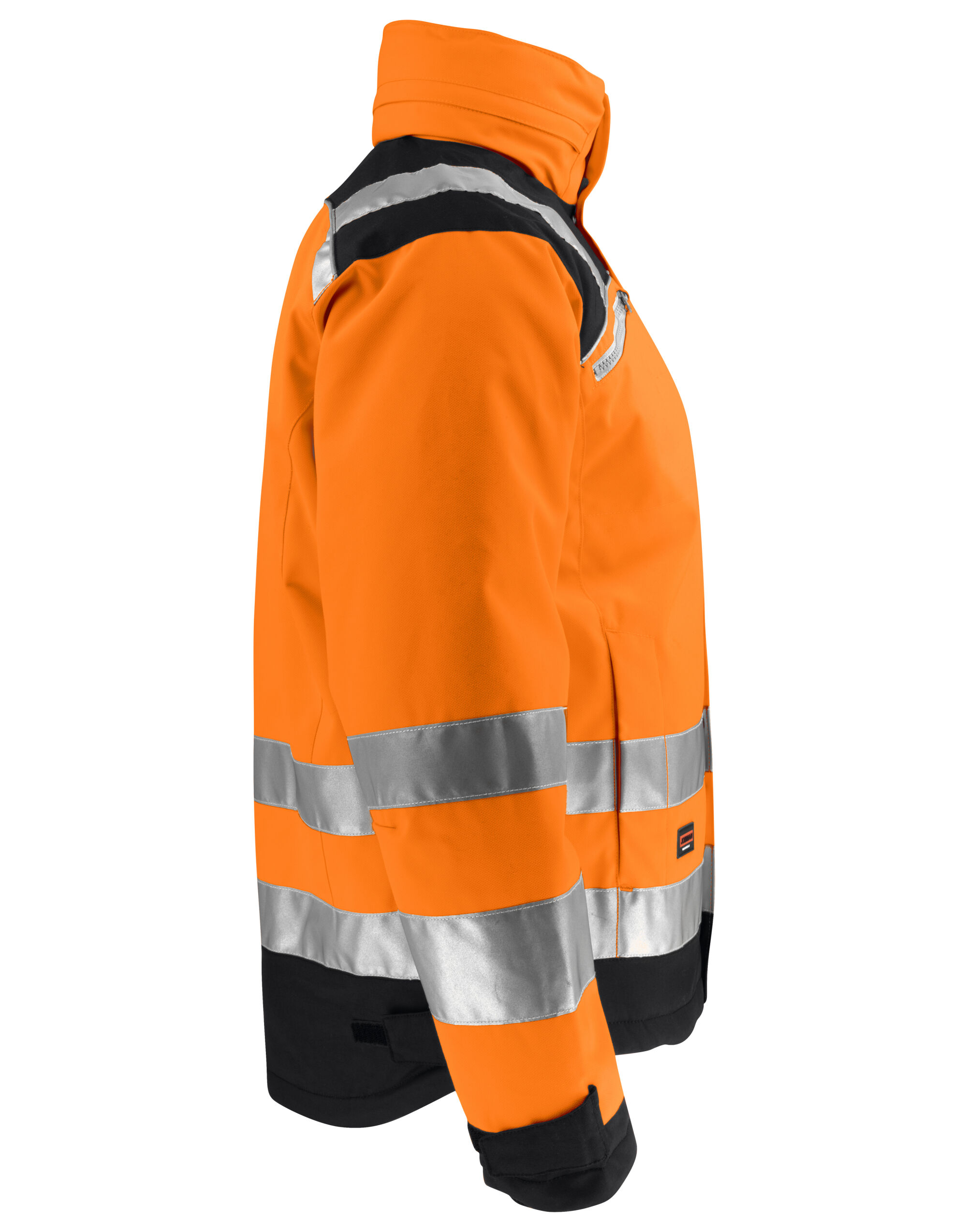 JM1347 Winter Jacket Star Hi-Vis Orange/Black
