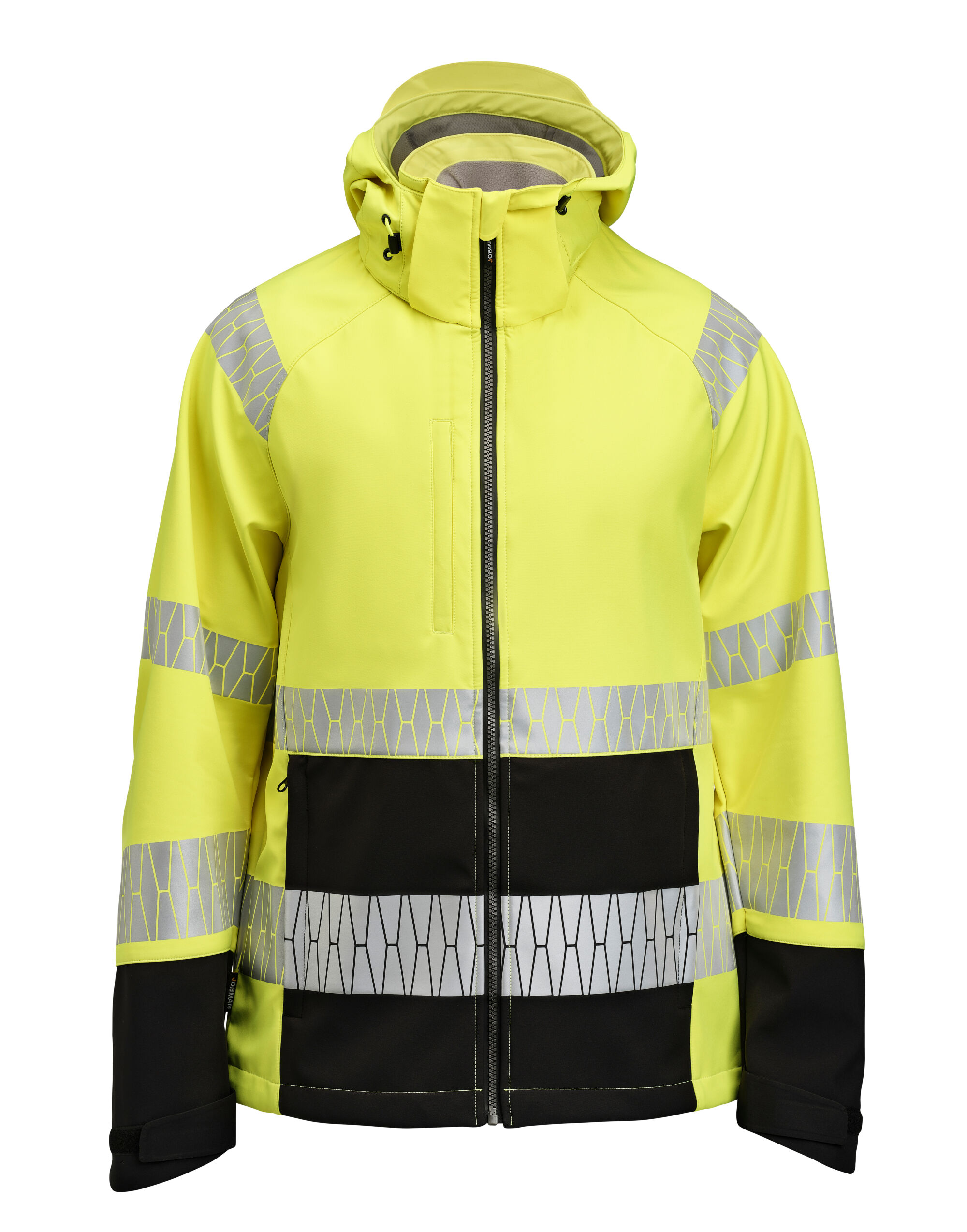 JM1376 Softshell Jacket Hi-Vis Yellow/Black JM1376 Softshell Jacket Hi-Vis Yellow/Black