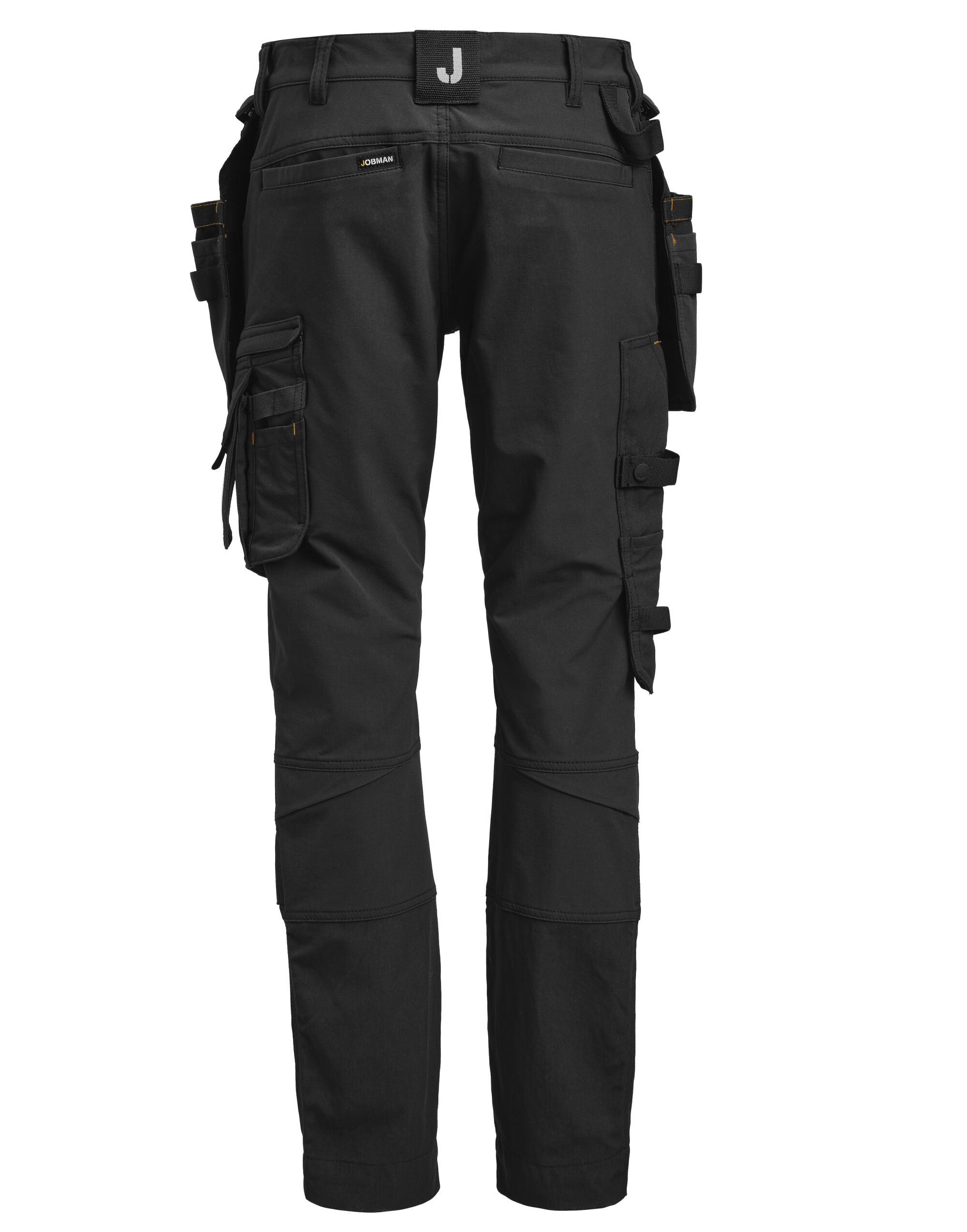 JM2371 Black Women’s Craftsman Trousers Stretch