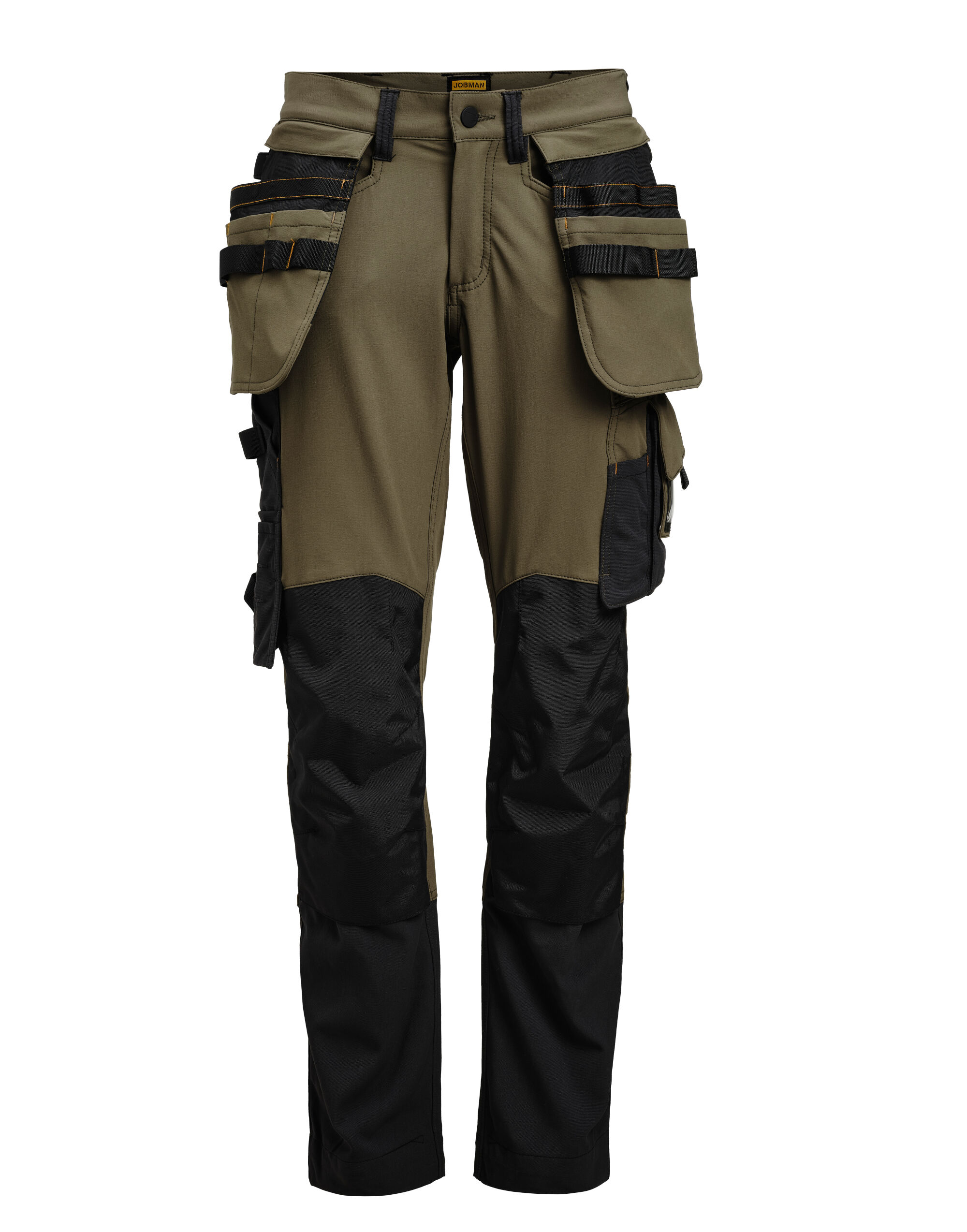 JM2391 Olive Green/Black Craftsman Trouser 4-Way Stretch JM2391 Olive Green/Black Craftsman Trouser 4-Way Stretch