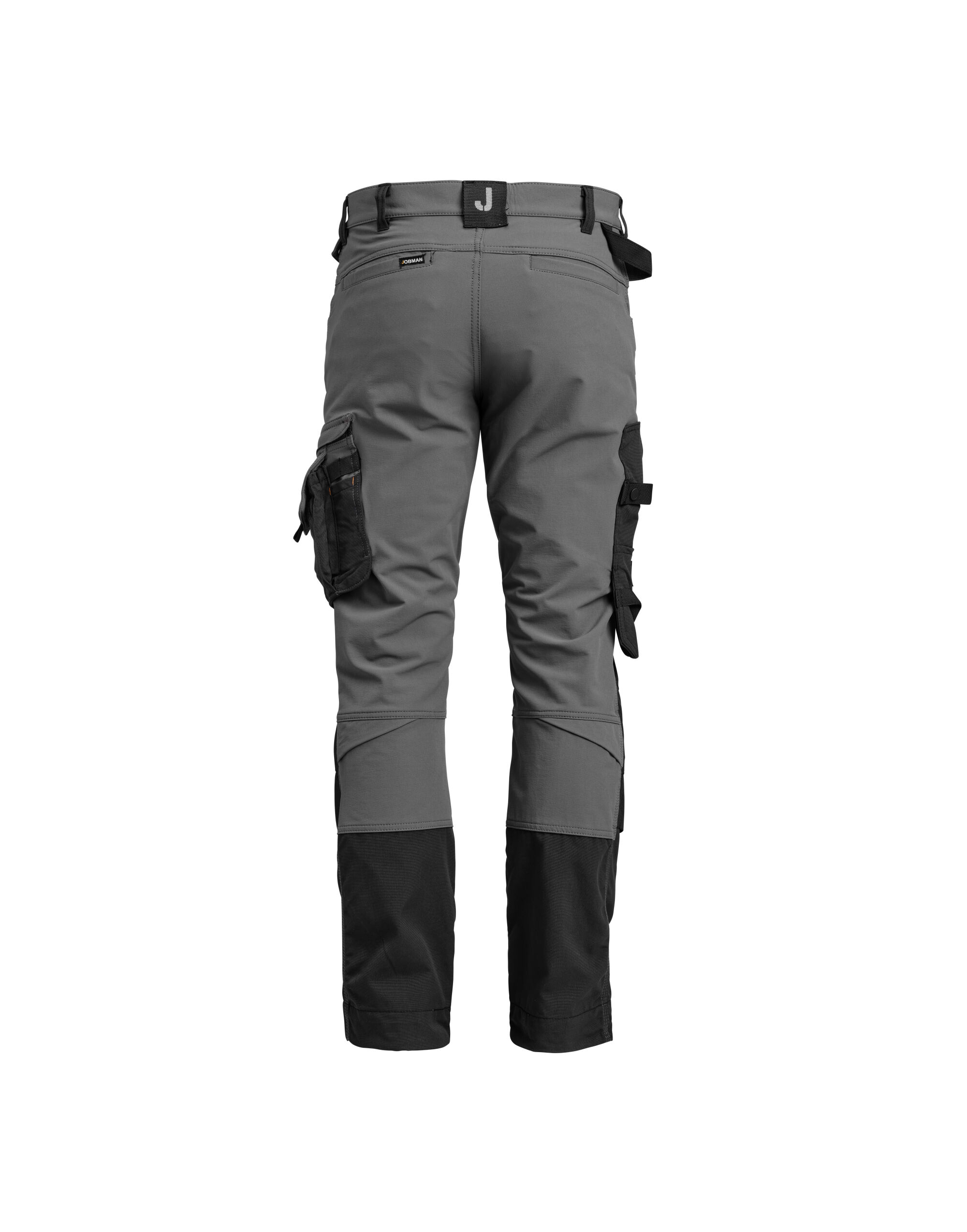 JM2391 Craftsman Trouser 4-Way Stretch Dark Grey/Black