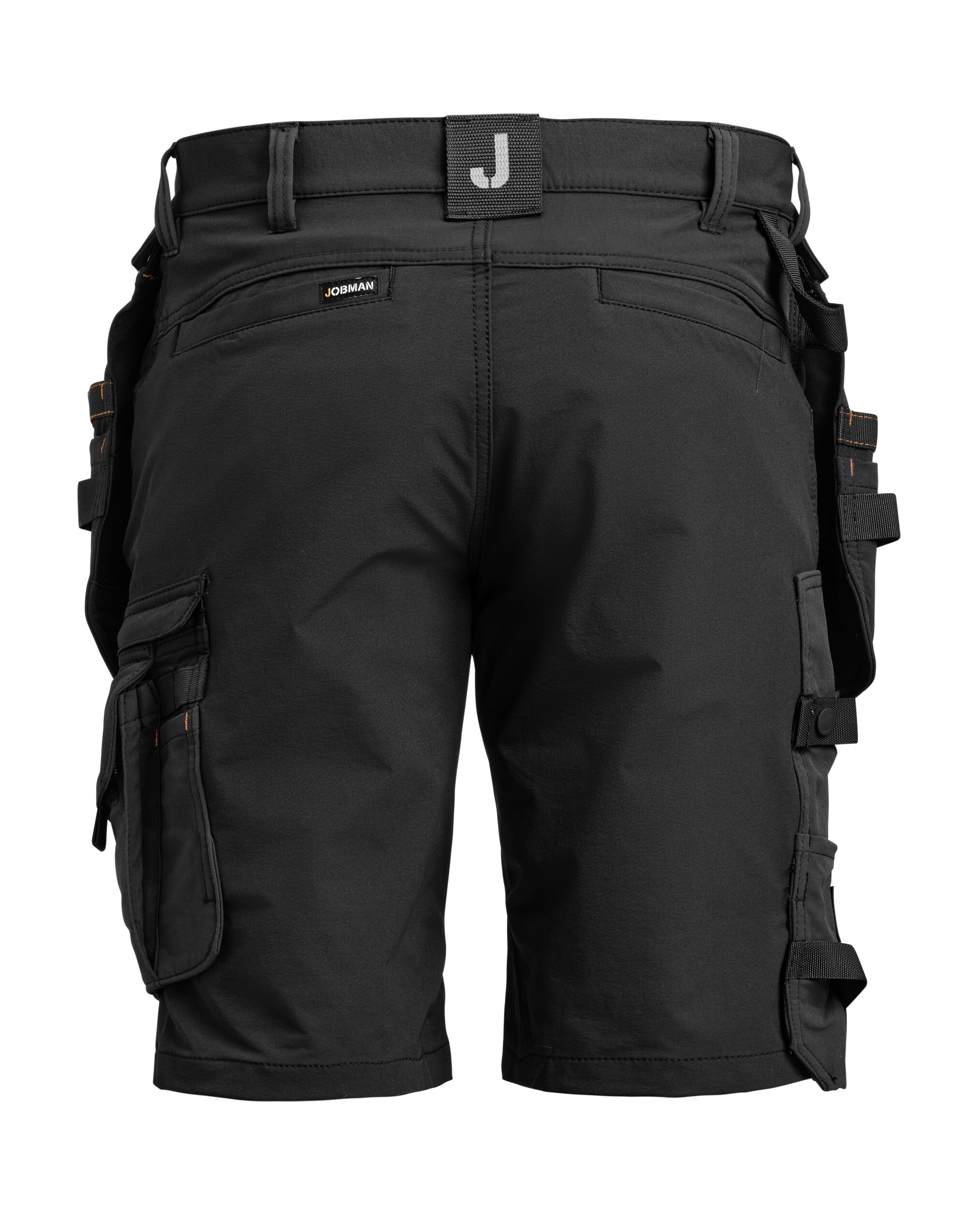 JM2397 Black Craftsman Shorts 4-Way Stretch