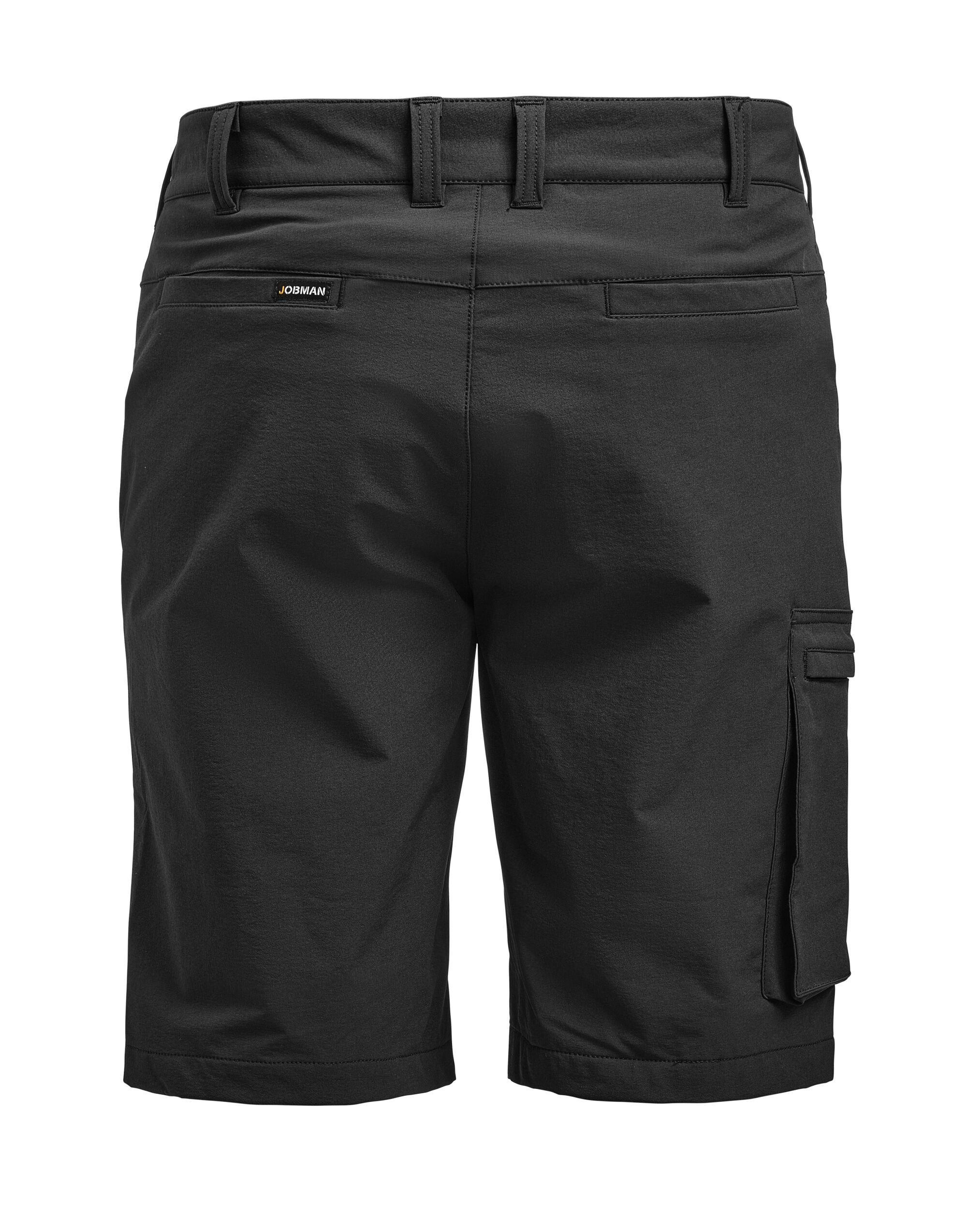 JM2718 Black Service Shorts 4-Way Stretch