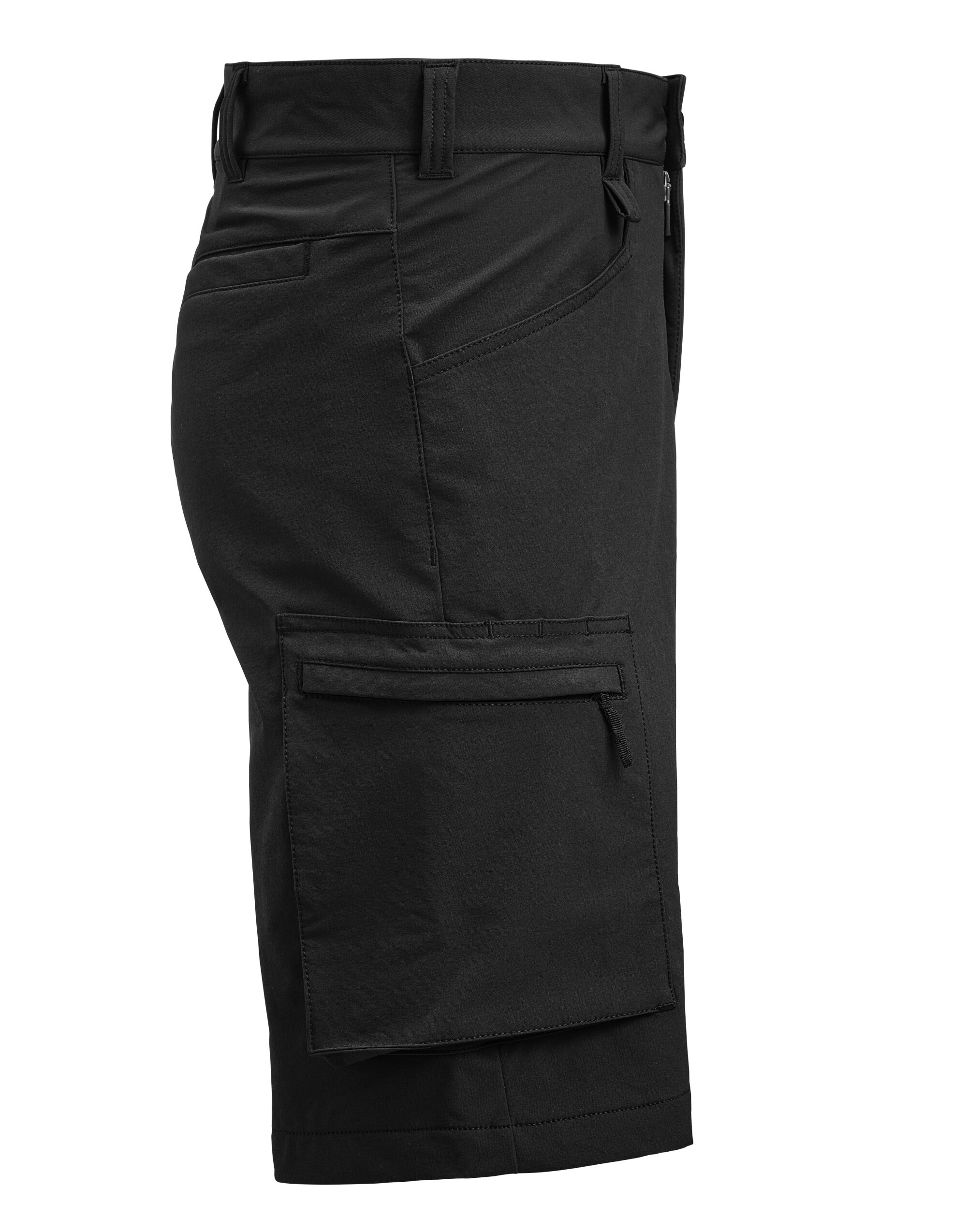 JM2718 Black Service Shorts 4-Way Stretch