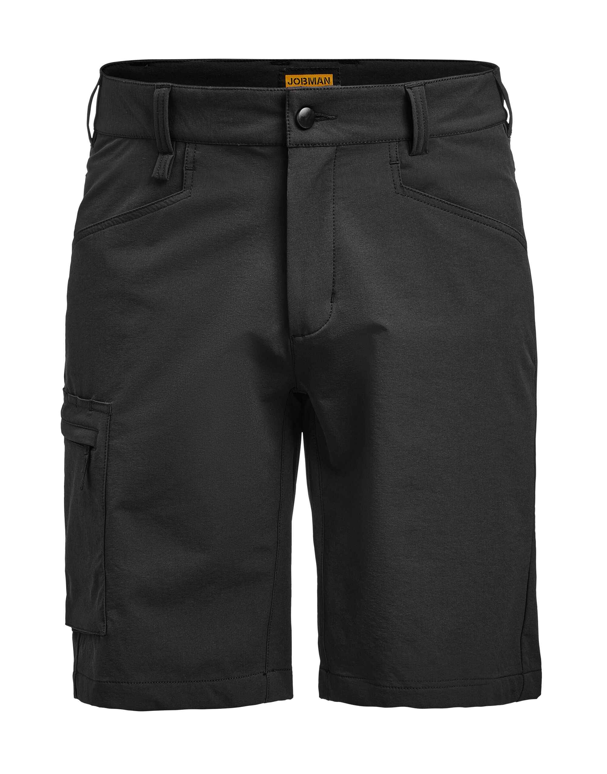 JM2718 Black Service Shorts 4-Way Stretch