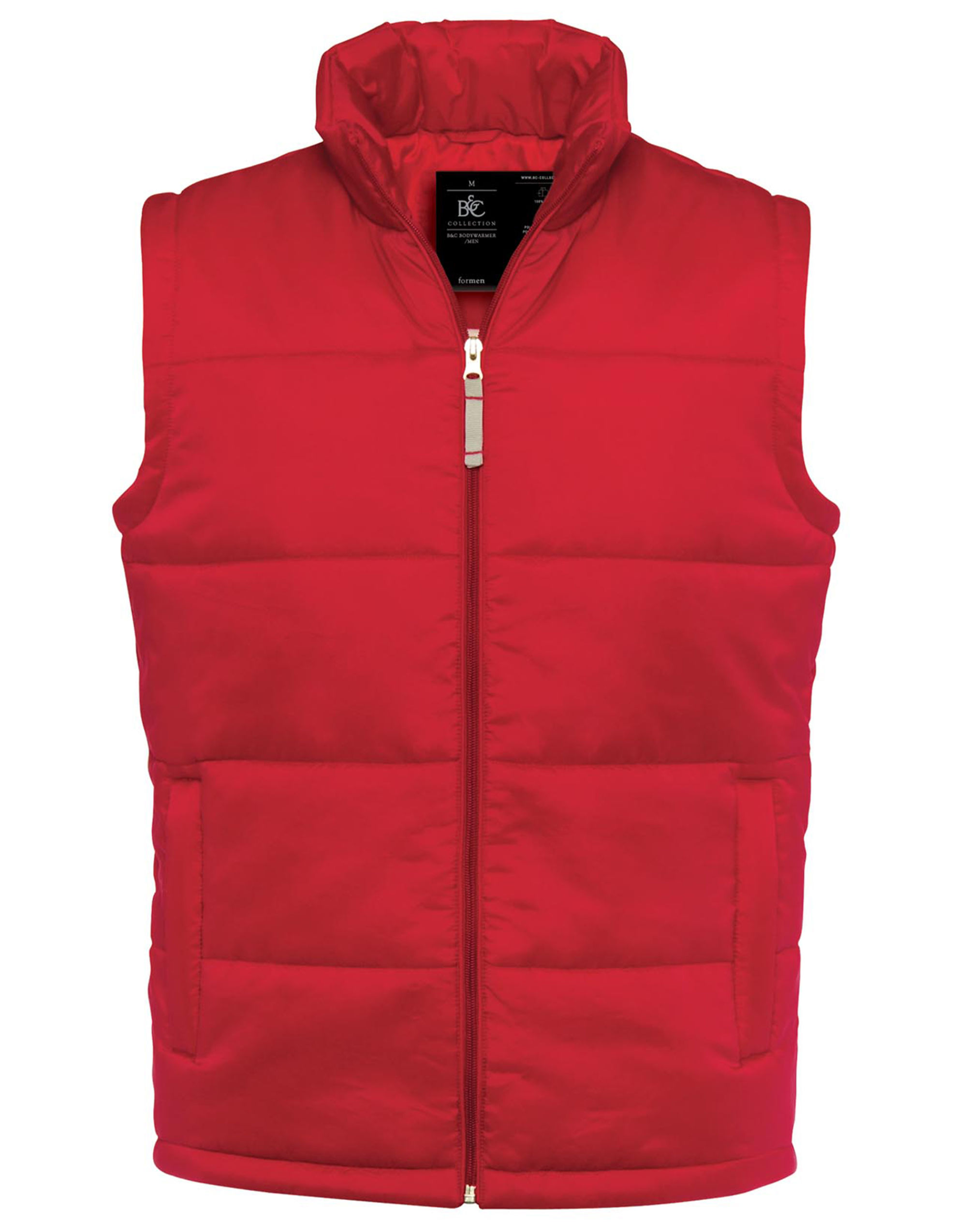 JM930 Men’s Bodywarmer Red JM930 Men’s Bodywarmer Red
