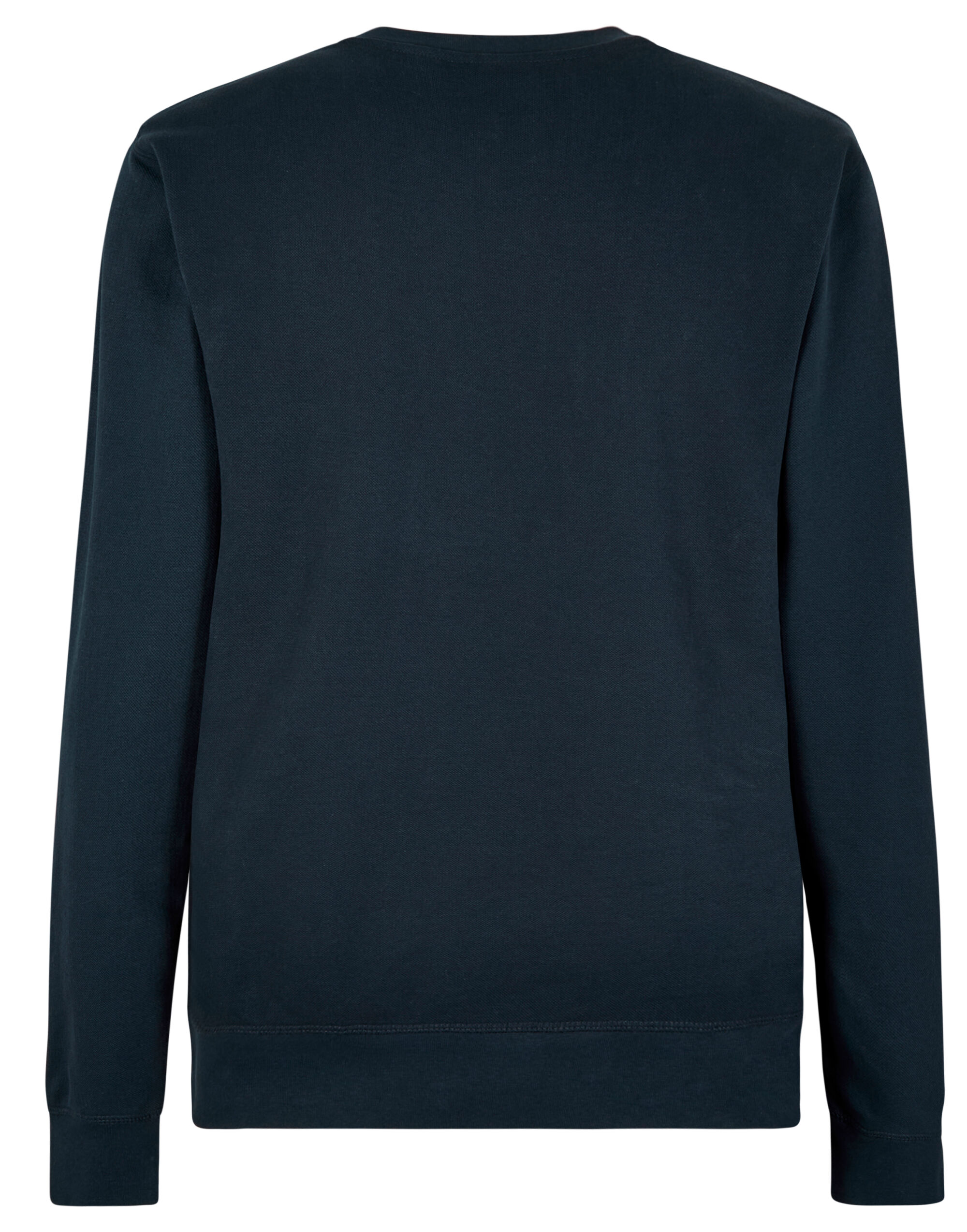 KK337 Regular Fit Pique Sweatshirt Navy