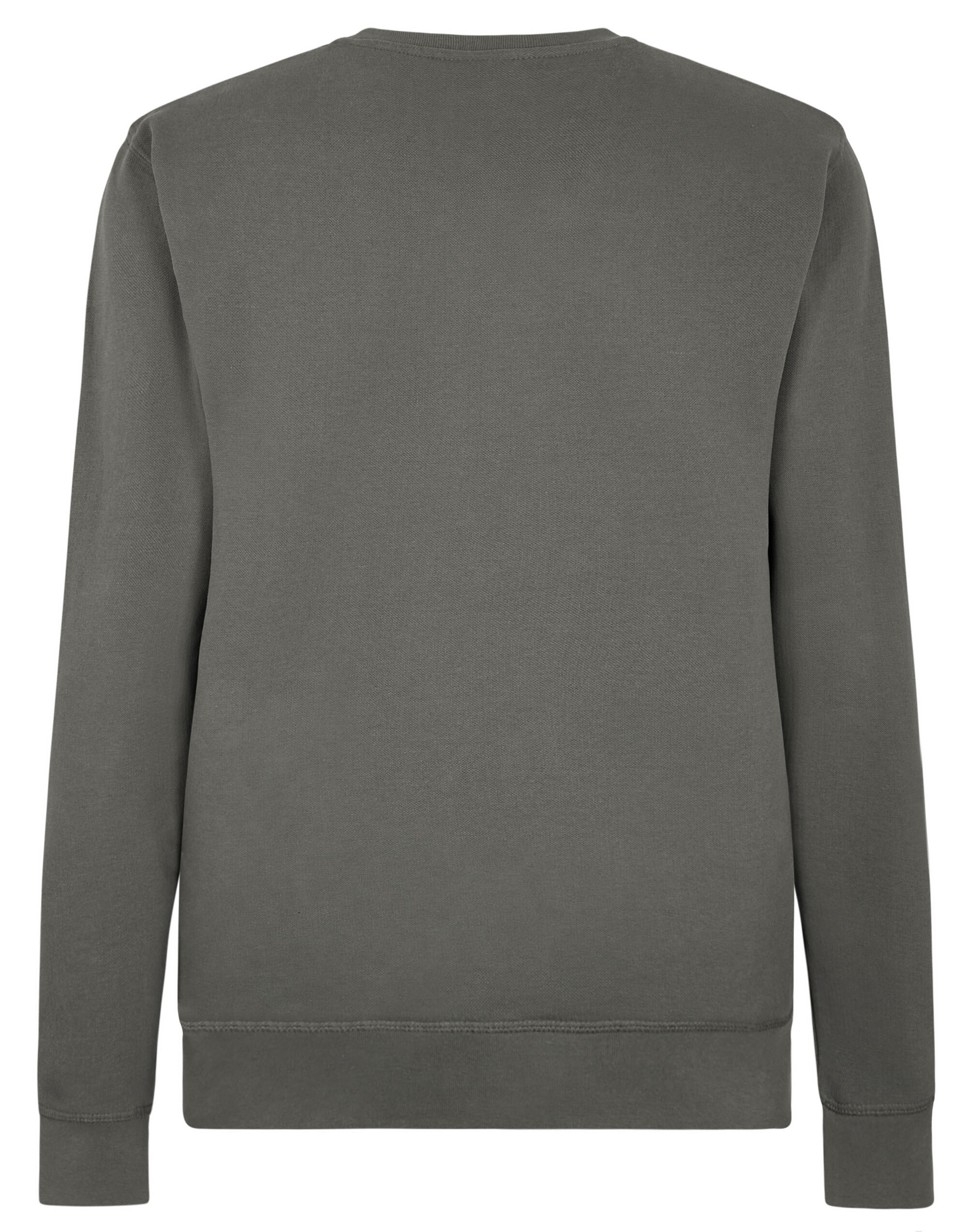 KK337 Regular Fit Pique Sweatshirt Dark Grey