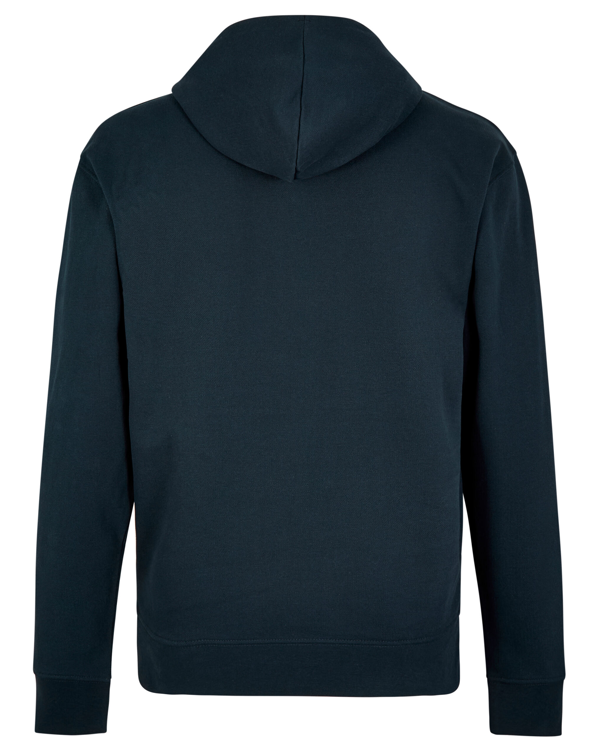 KK338 Regular Fit Pique Hoodie Navy
