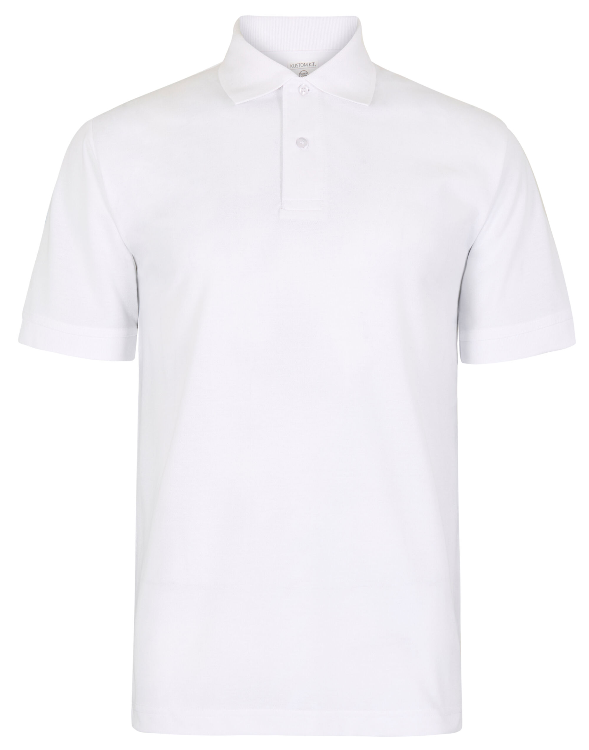 KK423 Recycled Superwash® 60 Polo White KK423 Recycled Superwash® 60 Polo White