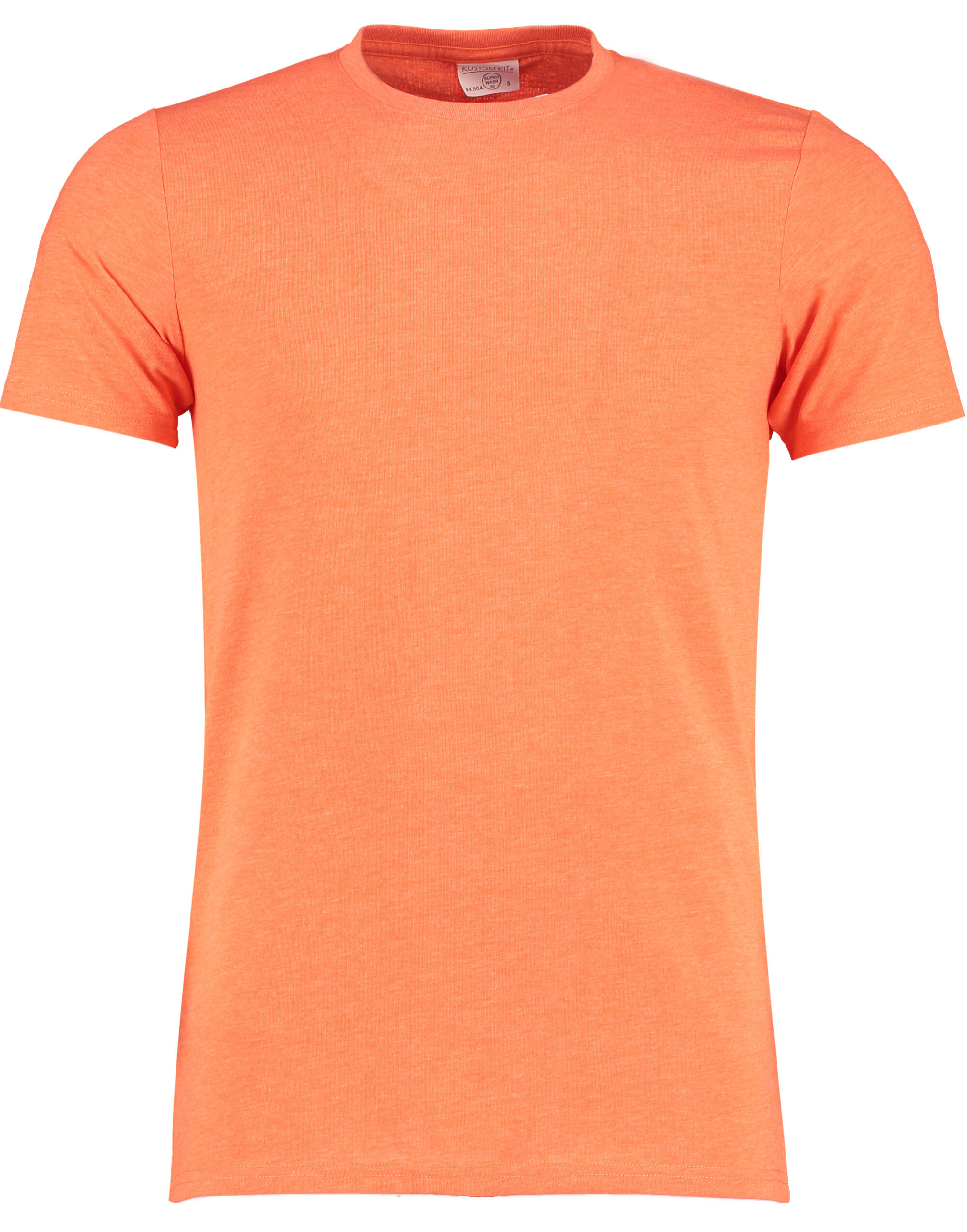 Bright Orange Marl Fashion Fit Superwash® 60° Tee