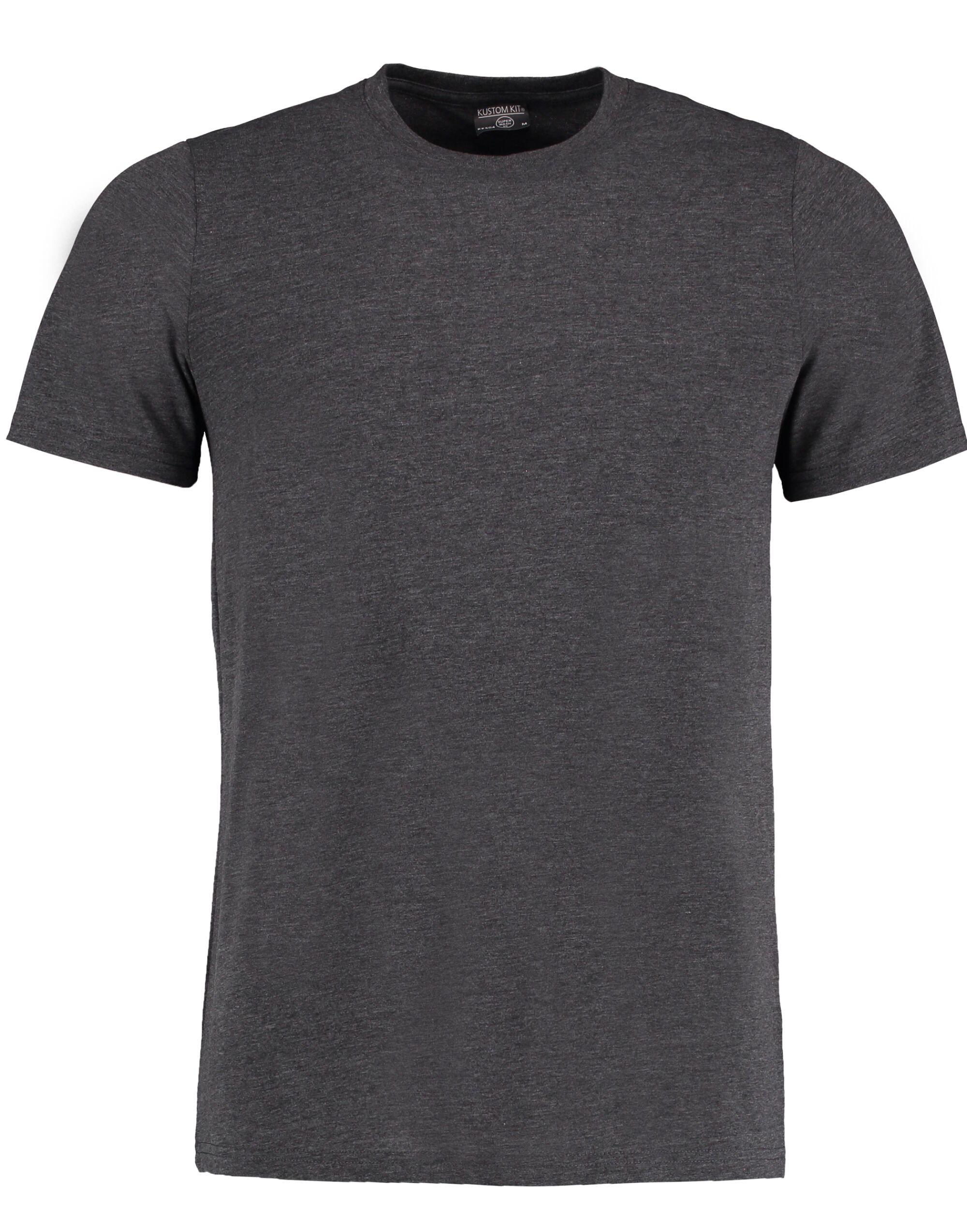 KK504 Fashion Fit Superwash® 60 Tee Dark Grey Marl