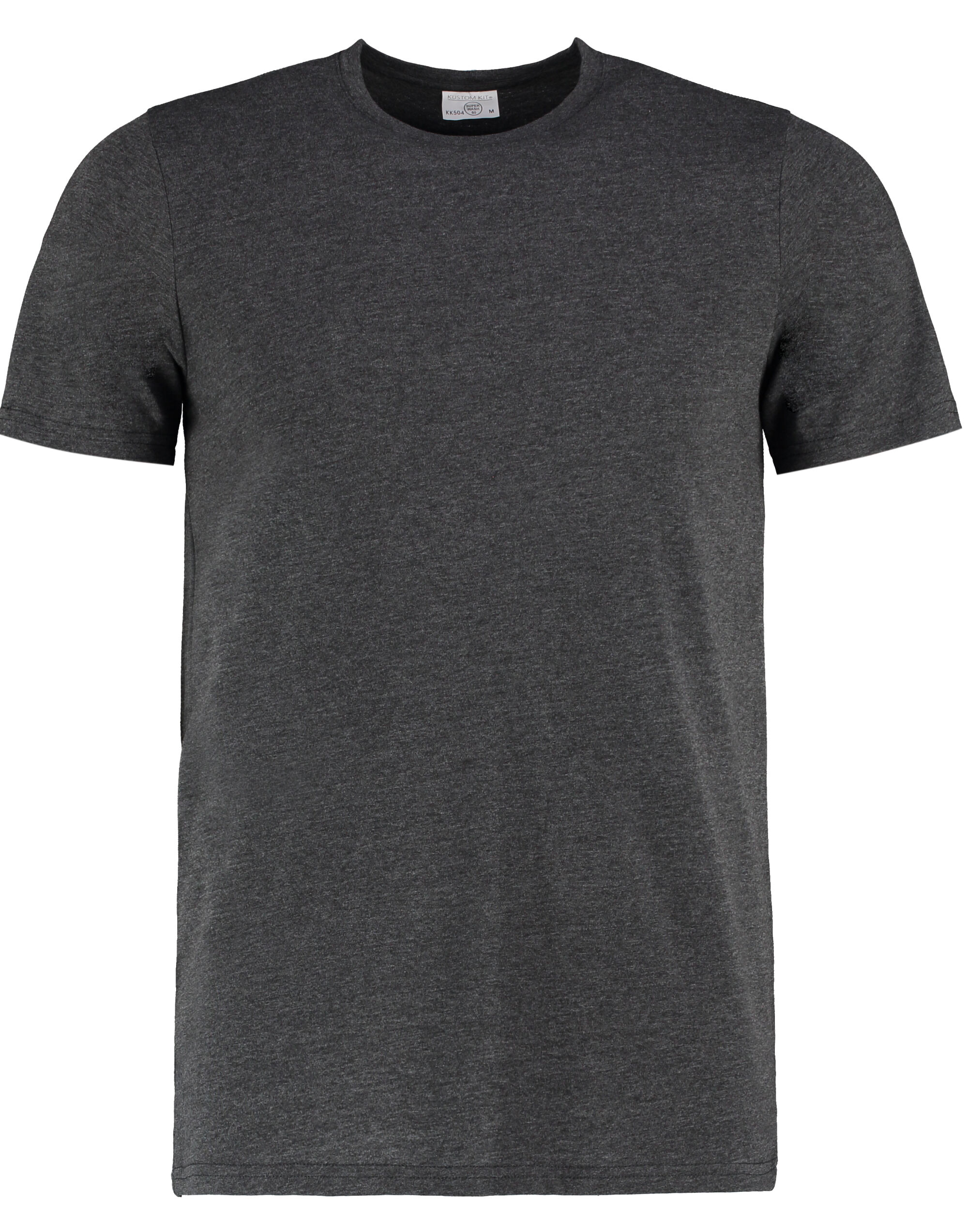 KK504 Fashion Fit Superwash® 60 Tee Black Melange KK504 Fashion Fit Superwash® 60 Tee Black Melange