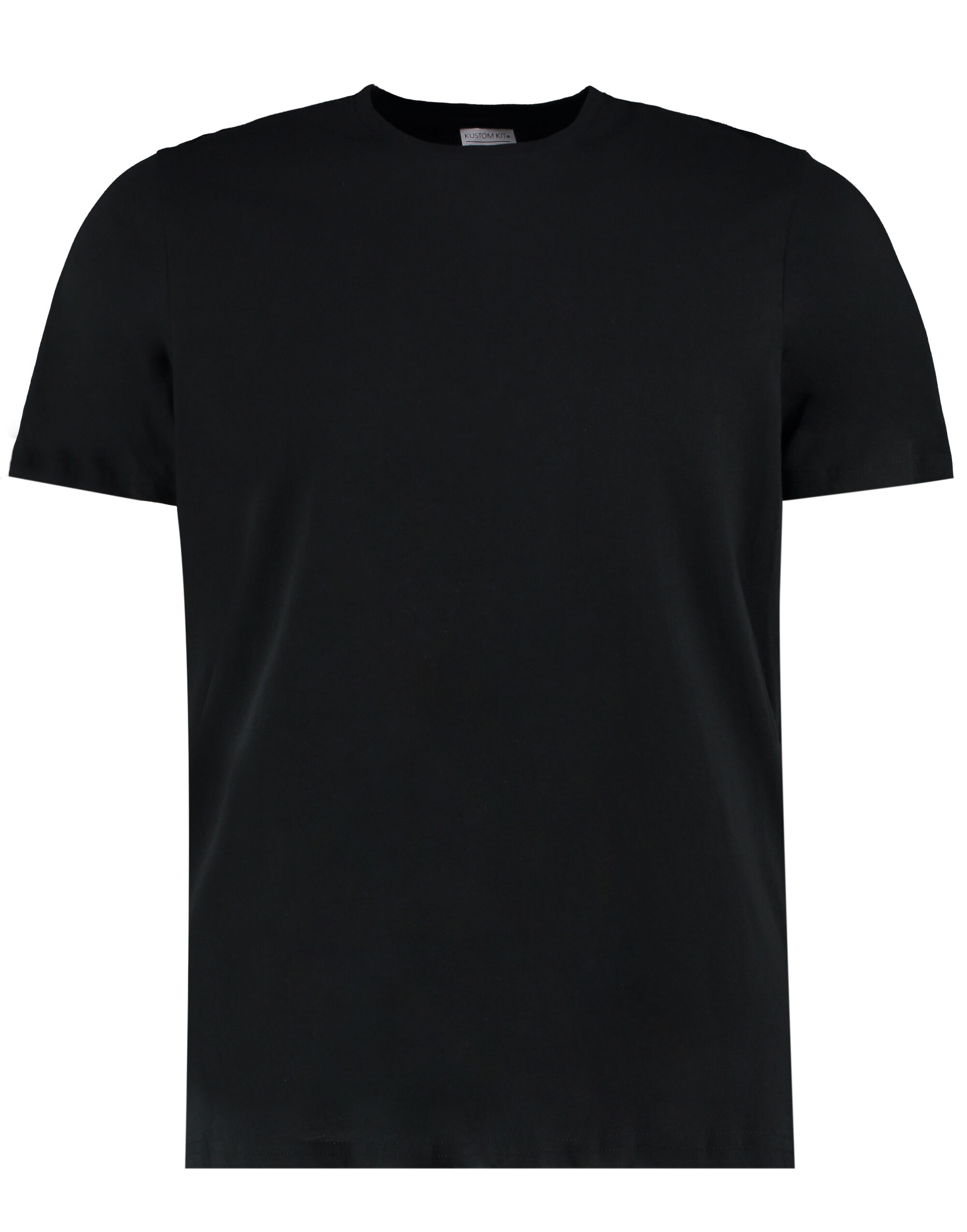 KK507 Fashion Fit Cotton Tee Black