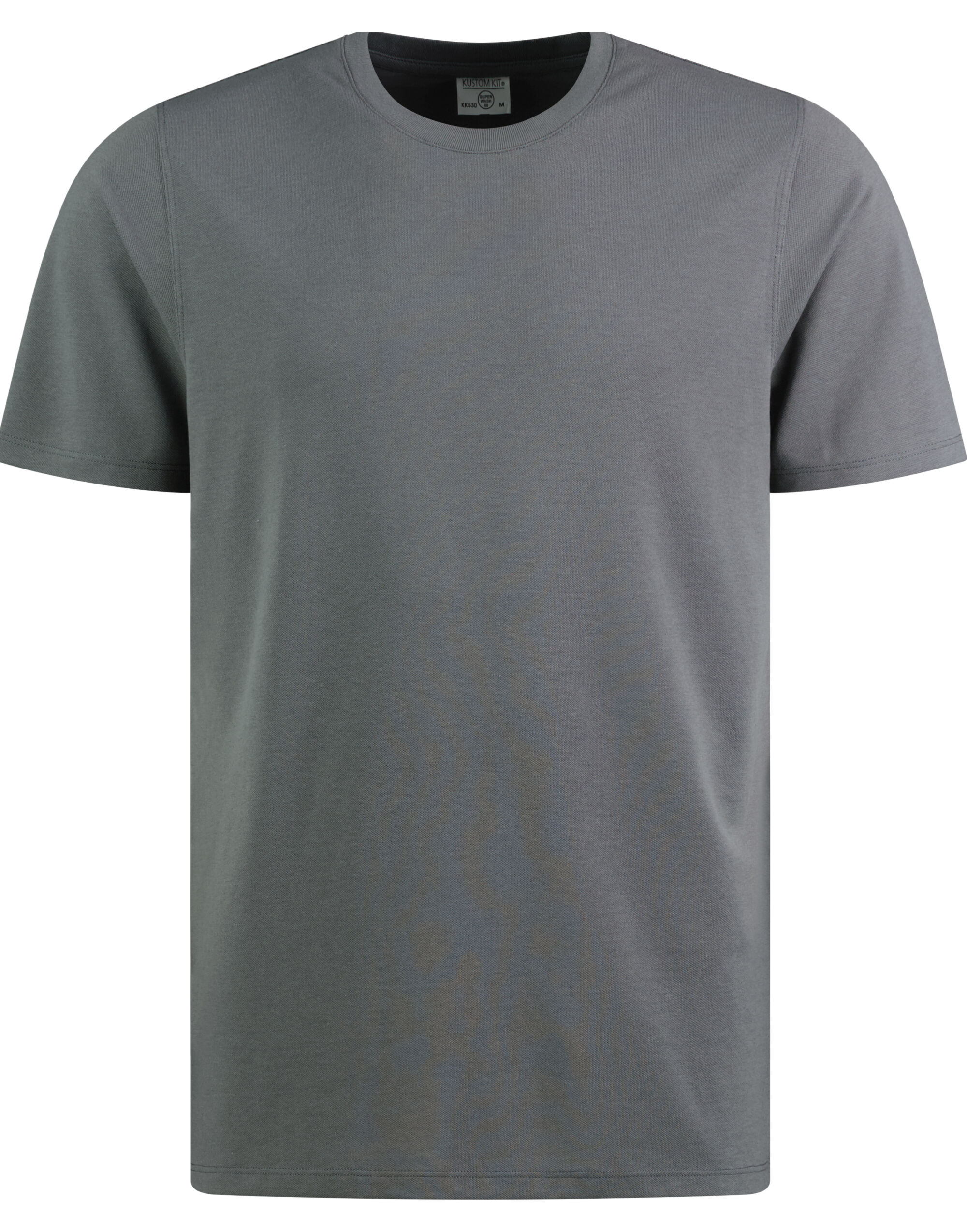 KK530 Regular Fit Superwash 60 Pique Tee Charcoal