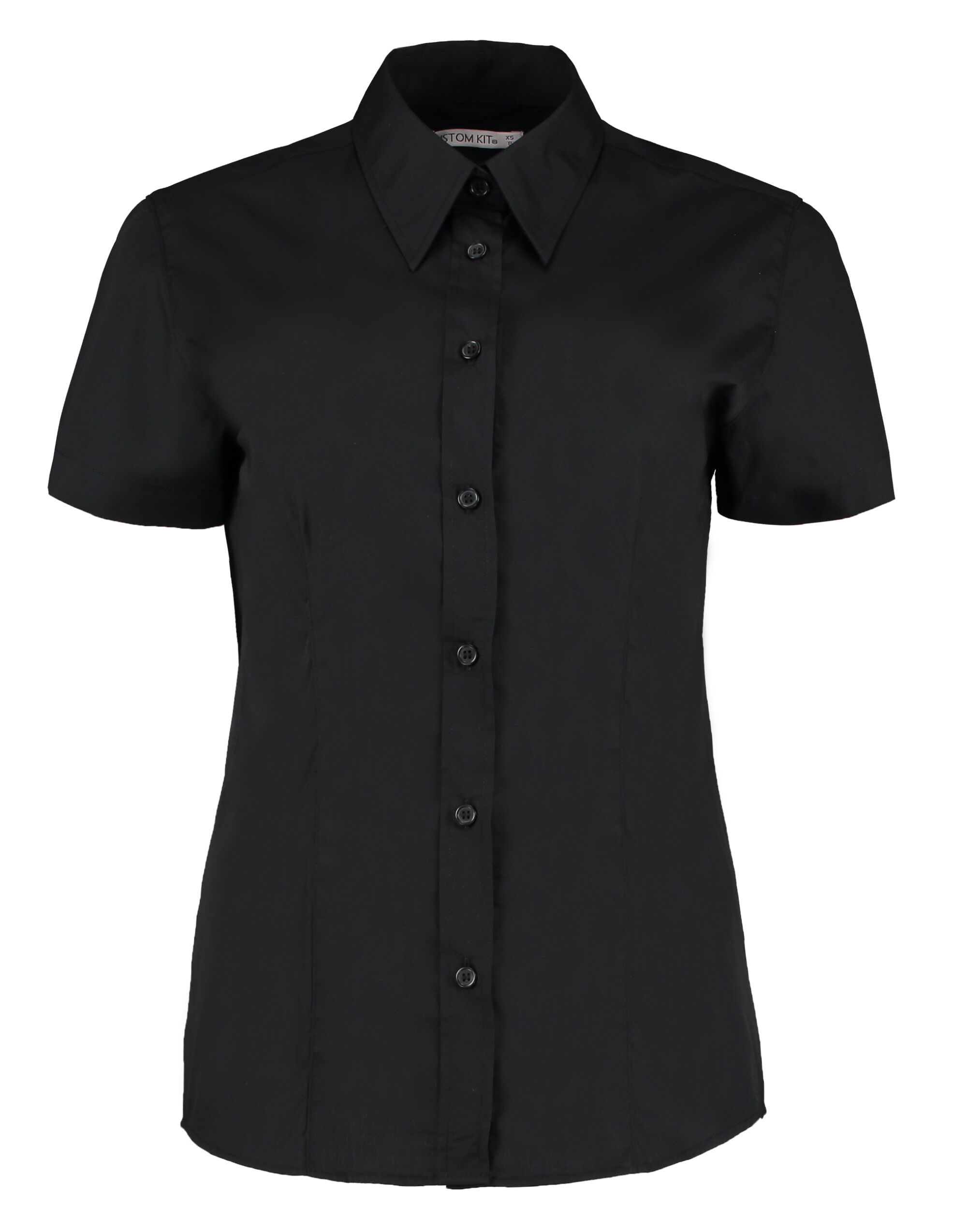 KK728 Classic Fit Short Sleeve Workforce Shirt Black