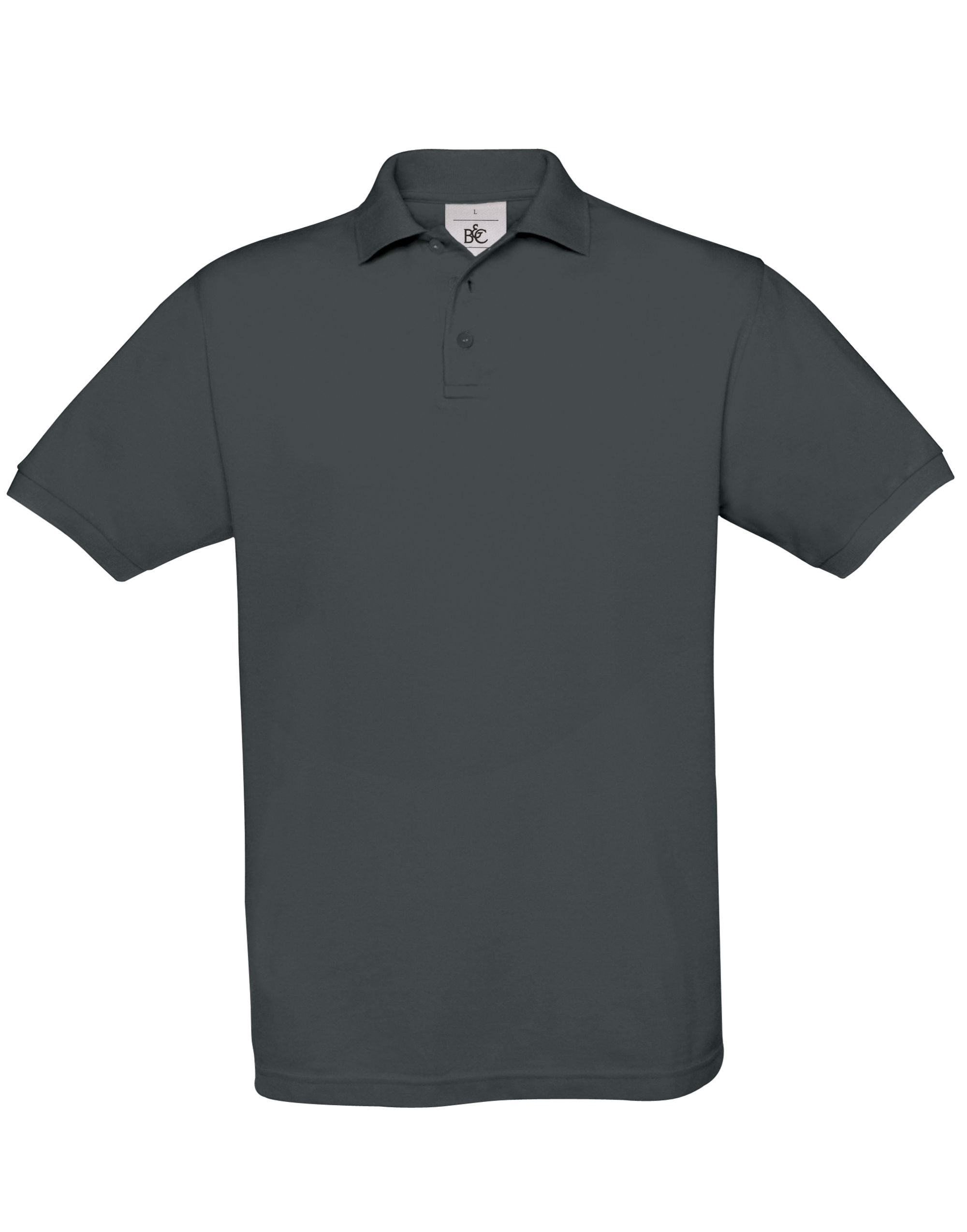 Dark Grey Men’s Safran Piqué Polo Dark Grey Men’s Safran Piqué Polo